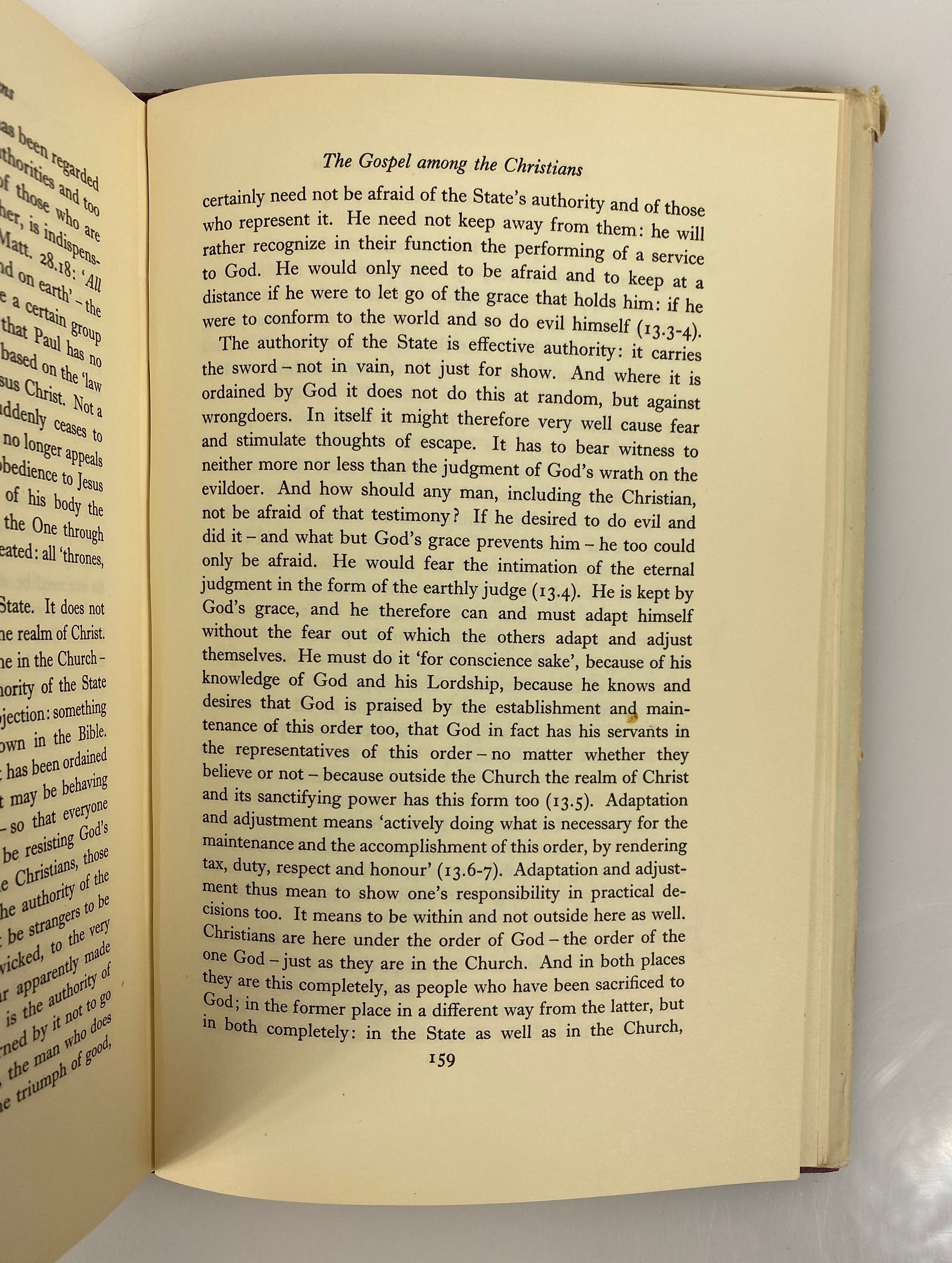 A Shorter Commentary on Romans by Karl Barth 1959 Vintage HC DJ