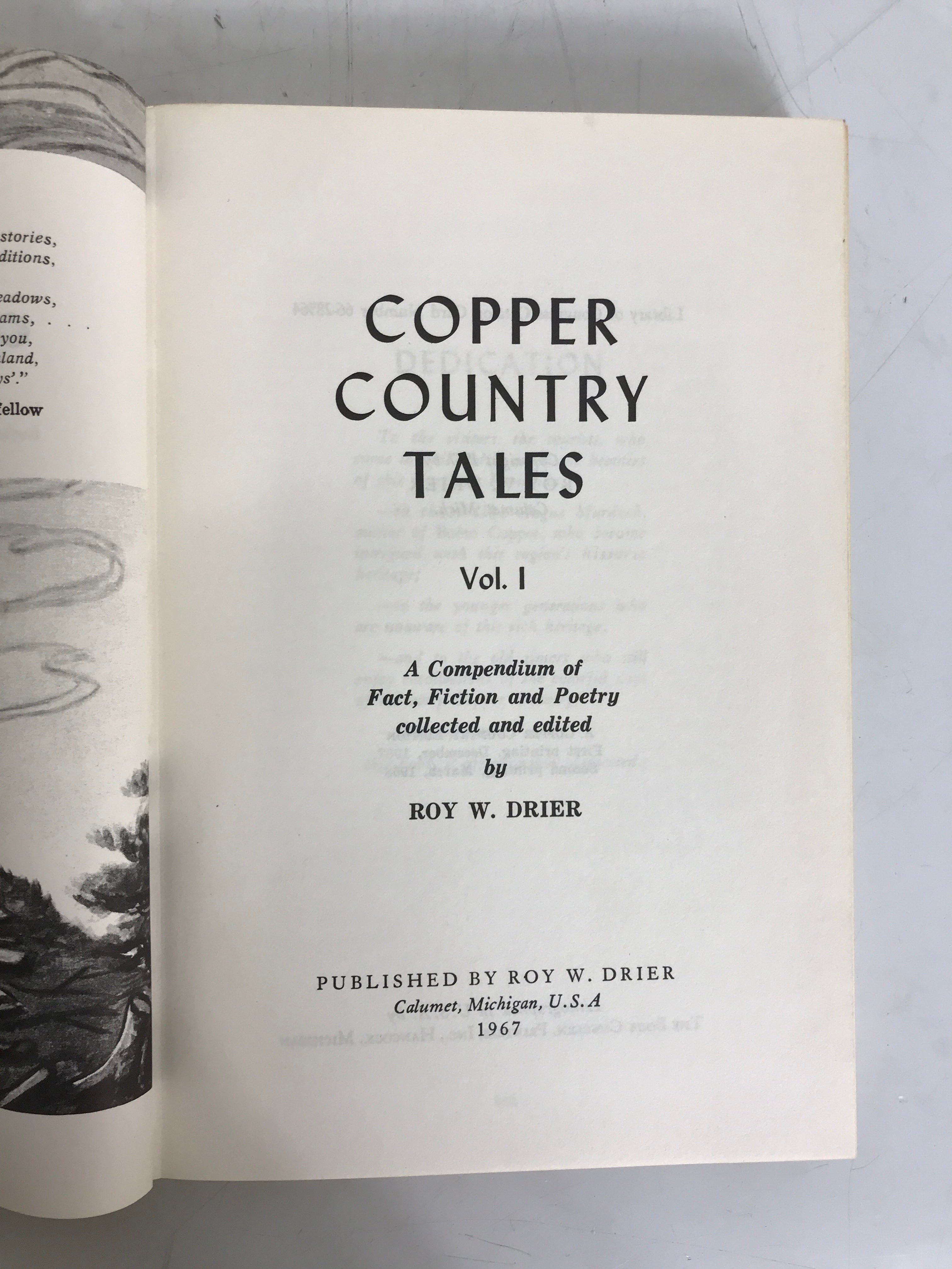 2 Vols: Copper Country Tales/More Copper Country Tales 1967-68 HCDJ