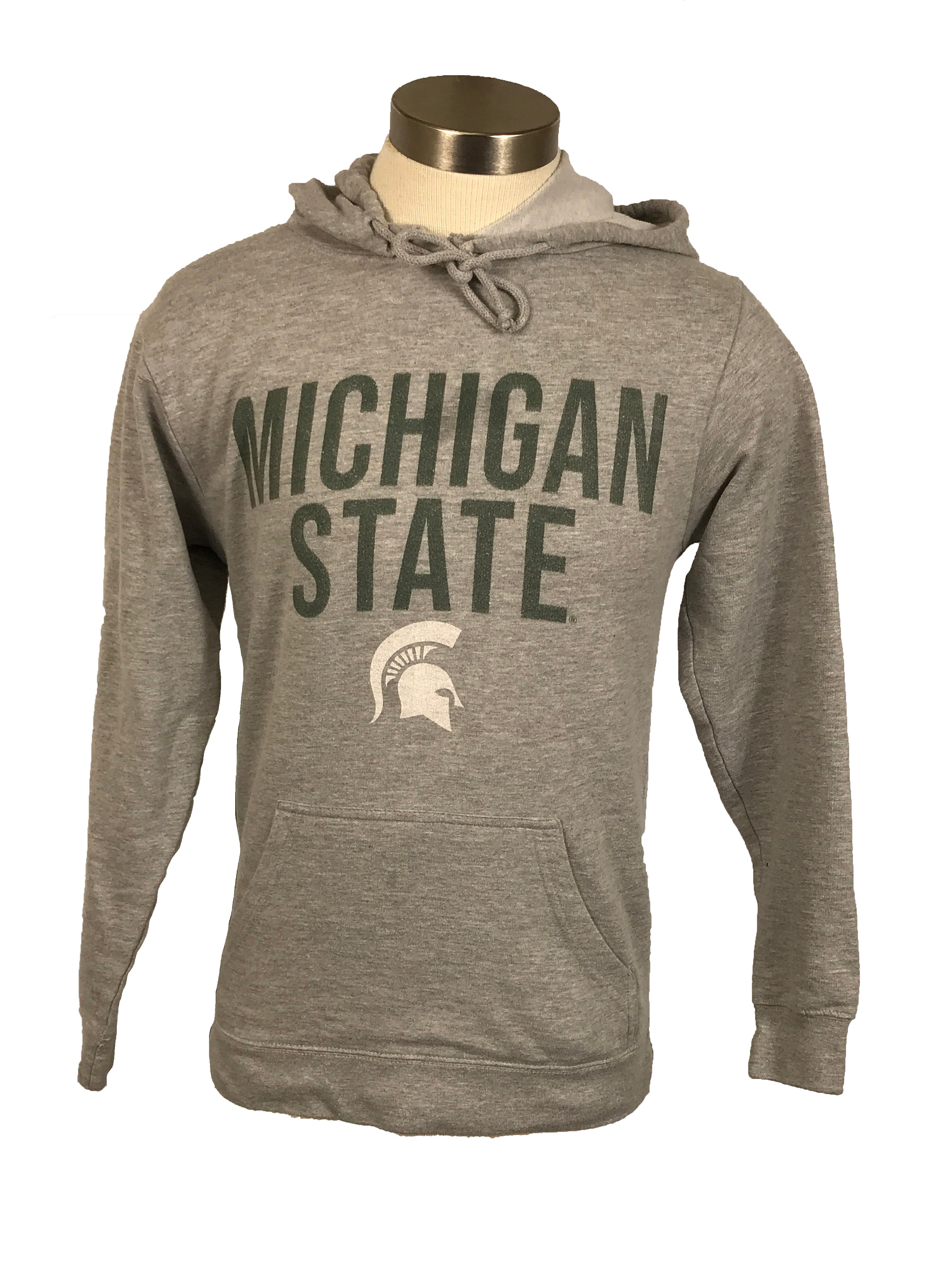 Michigan State University Gray Hoodie Approximate Unisex Size S