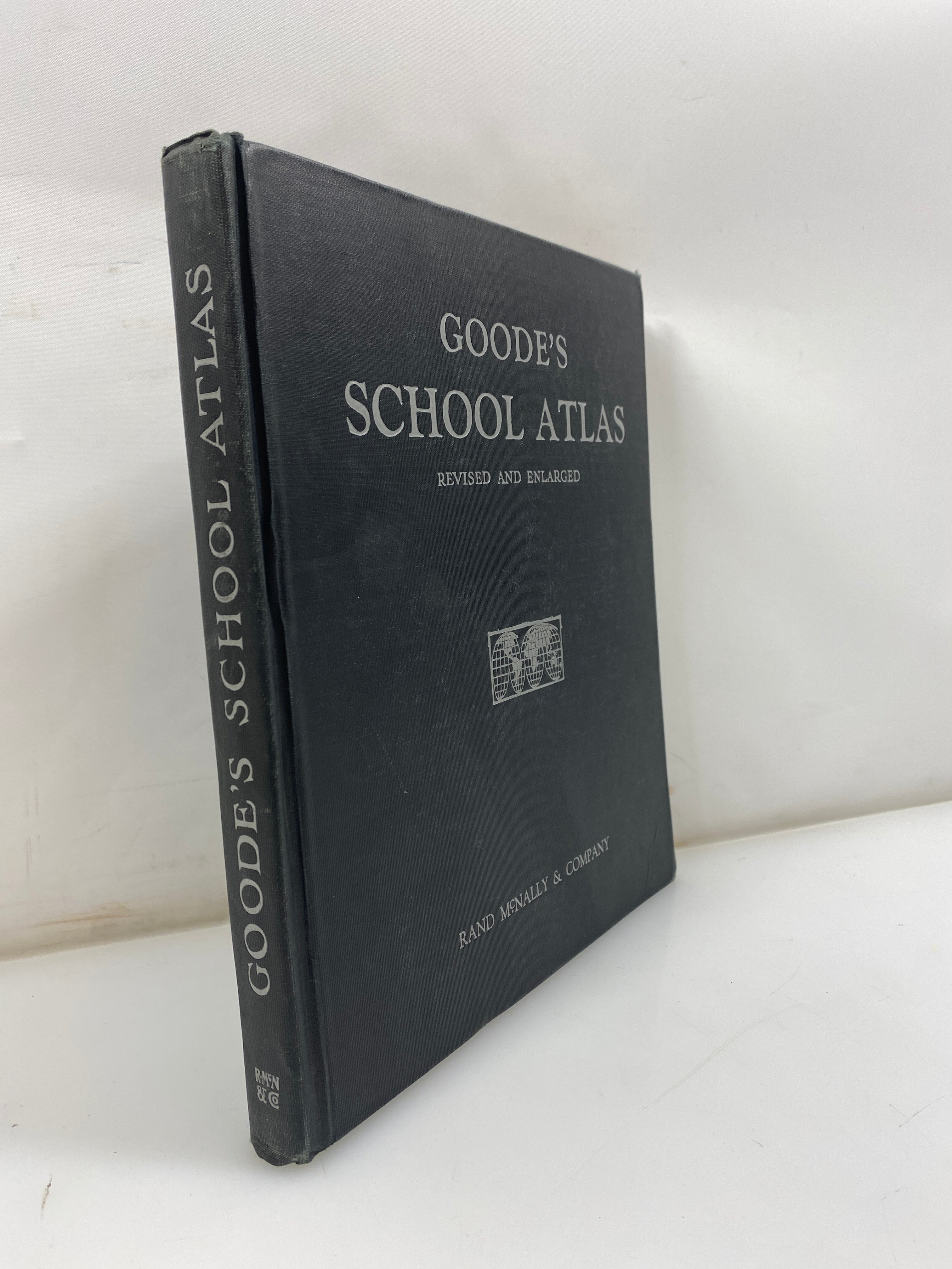 Goode's School Atlas by Paul Goode 1943 HC