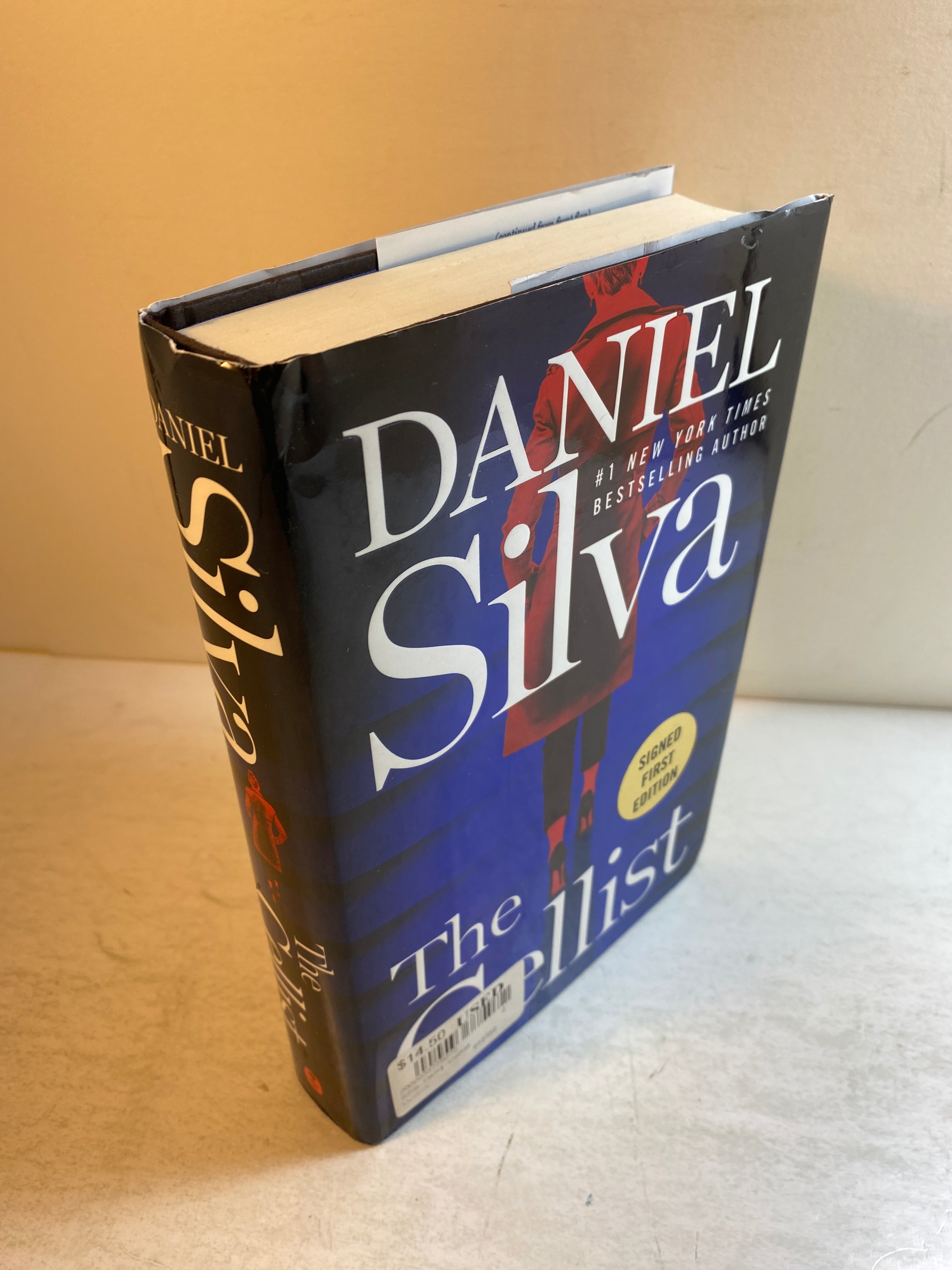 The Cellist Daniel Silva HCDJ 2021 *Signed*