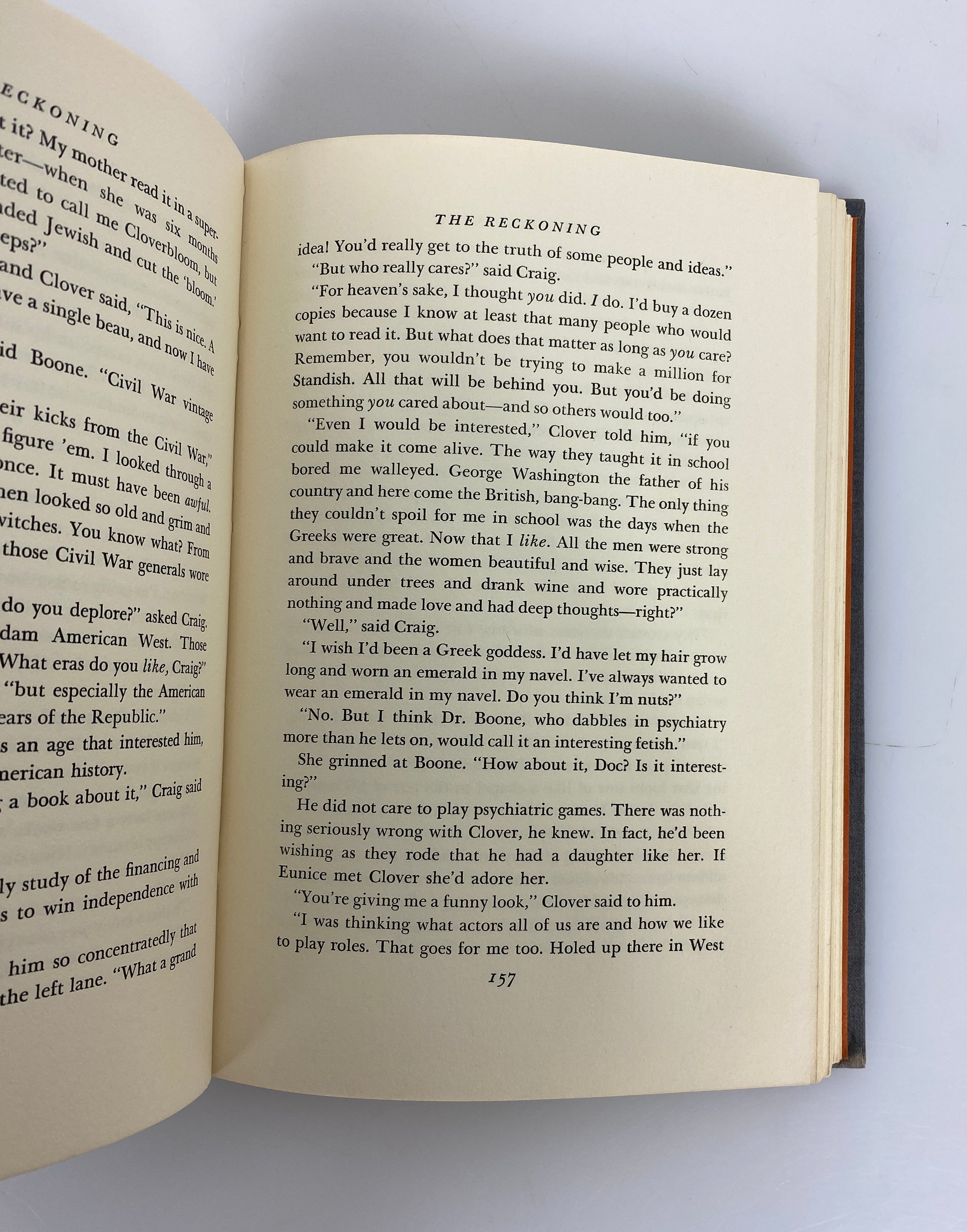 The Reckoning by Charles Mercer (1962) Vintage HC