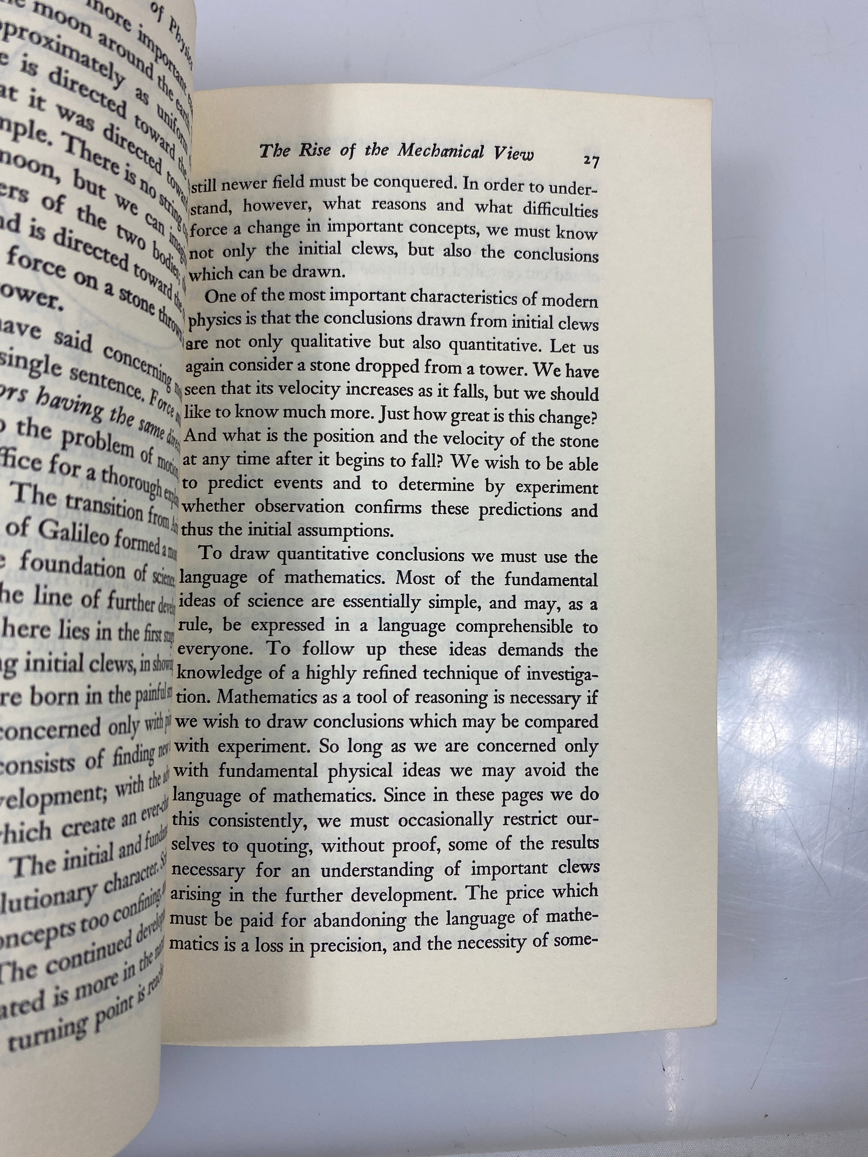 The Evolution of Physics by Einstein & Infeld 1965 SC