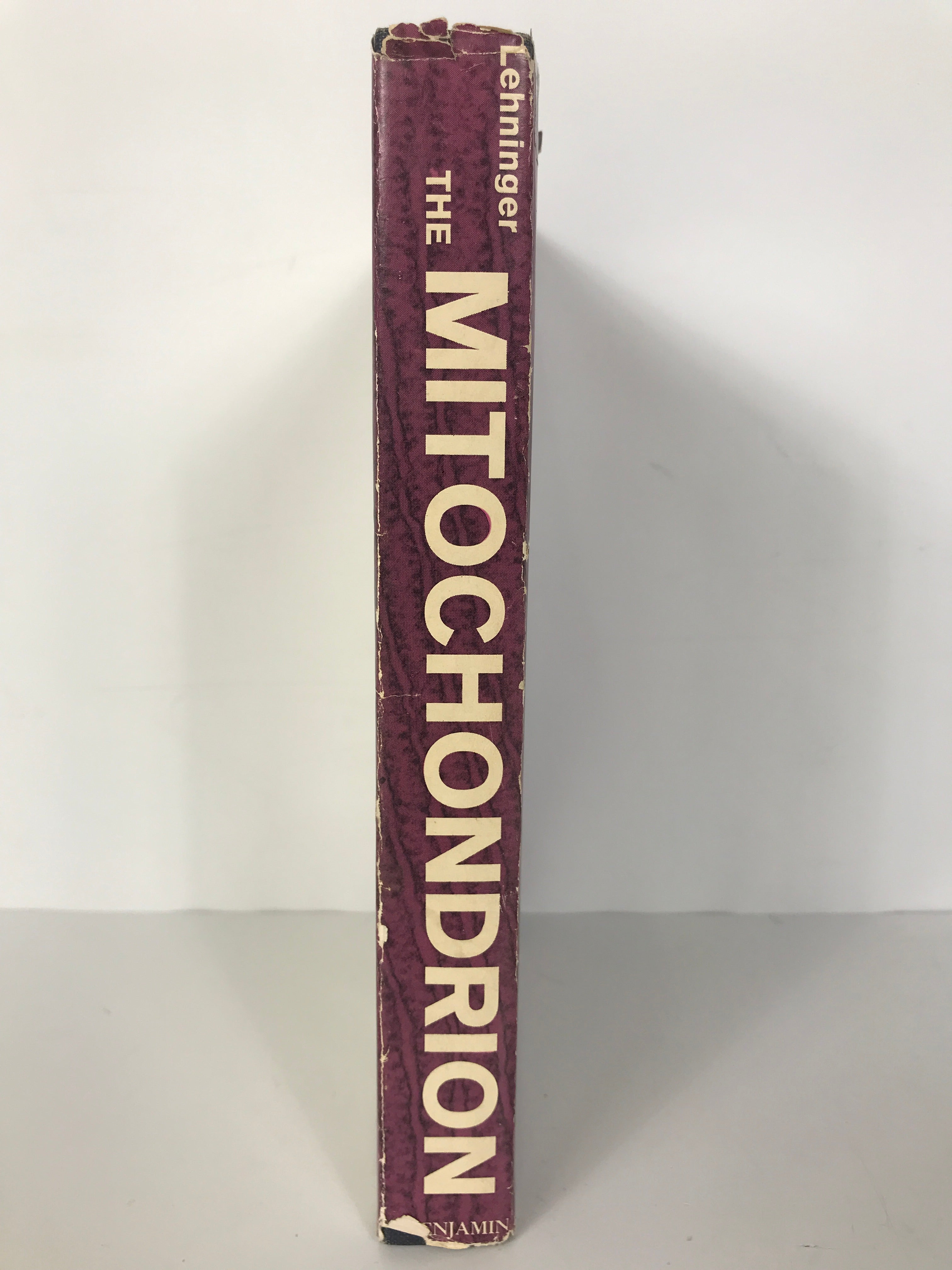 The Mitochondrion by Albert Lehninger 1964 HC DJ