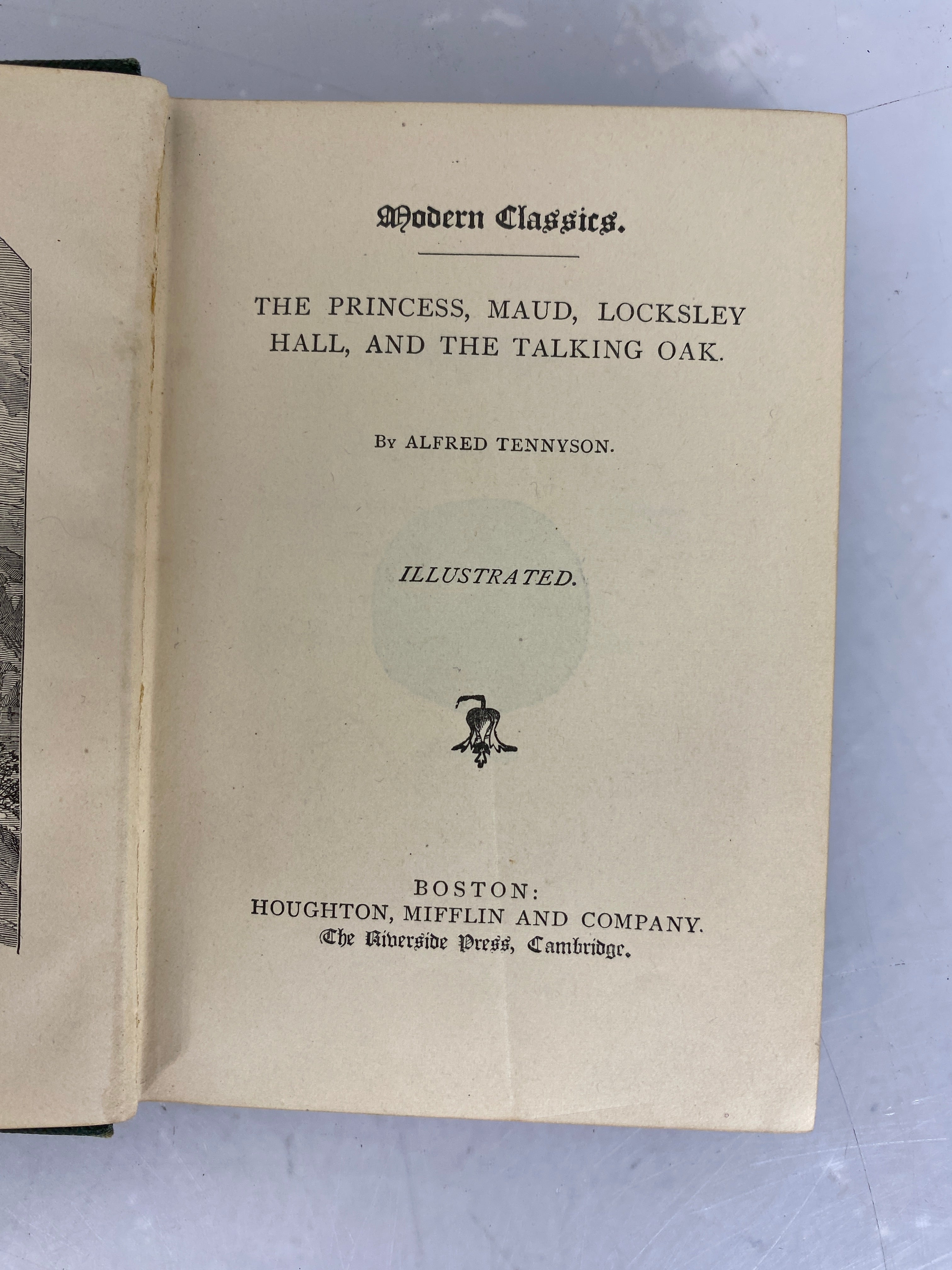 The Princess Maud Locksley Hall and the Talking Oak by Alfred Tennyson Illus. HC