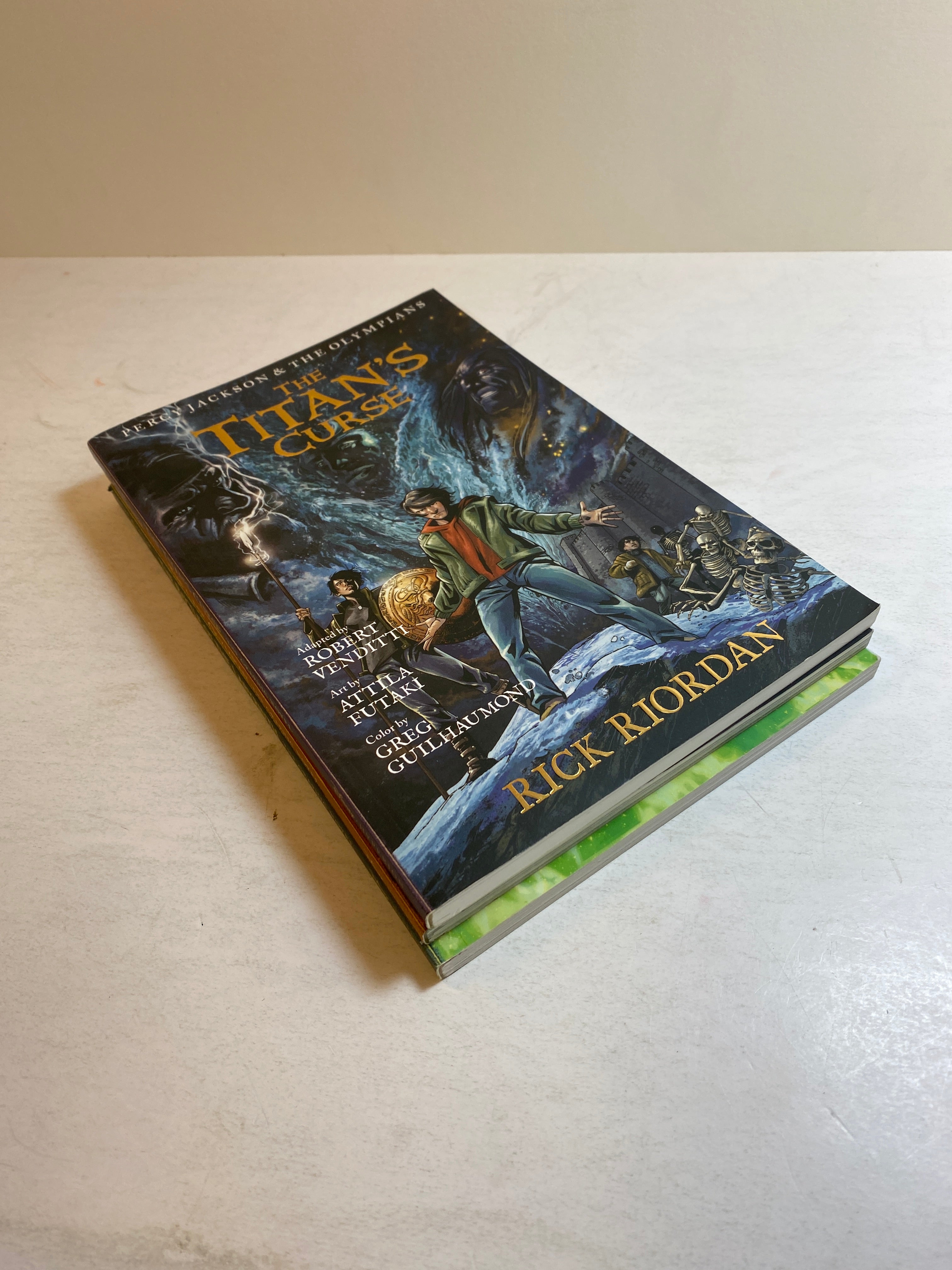 Lot of 3 Percy Jackson Graphic Novels 2013-2019