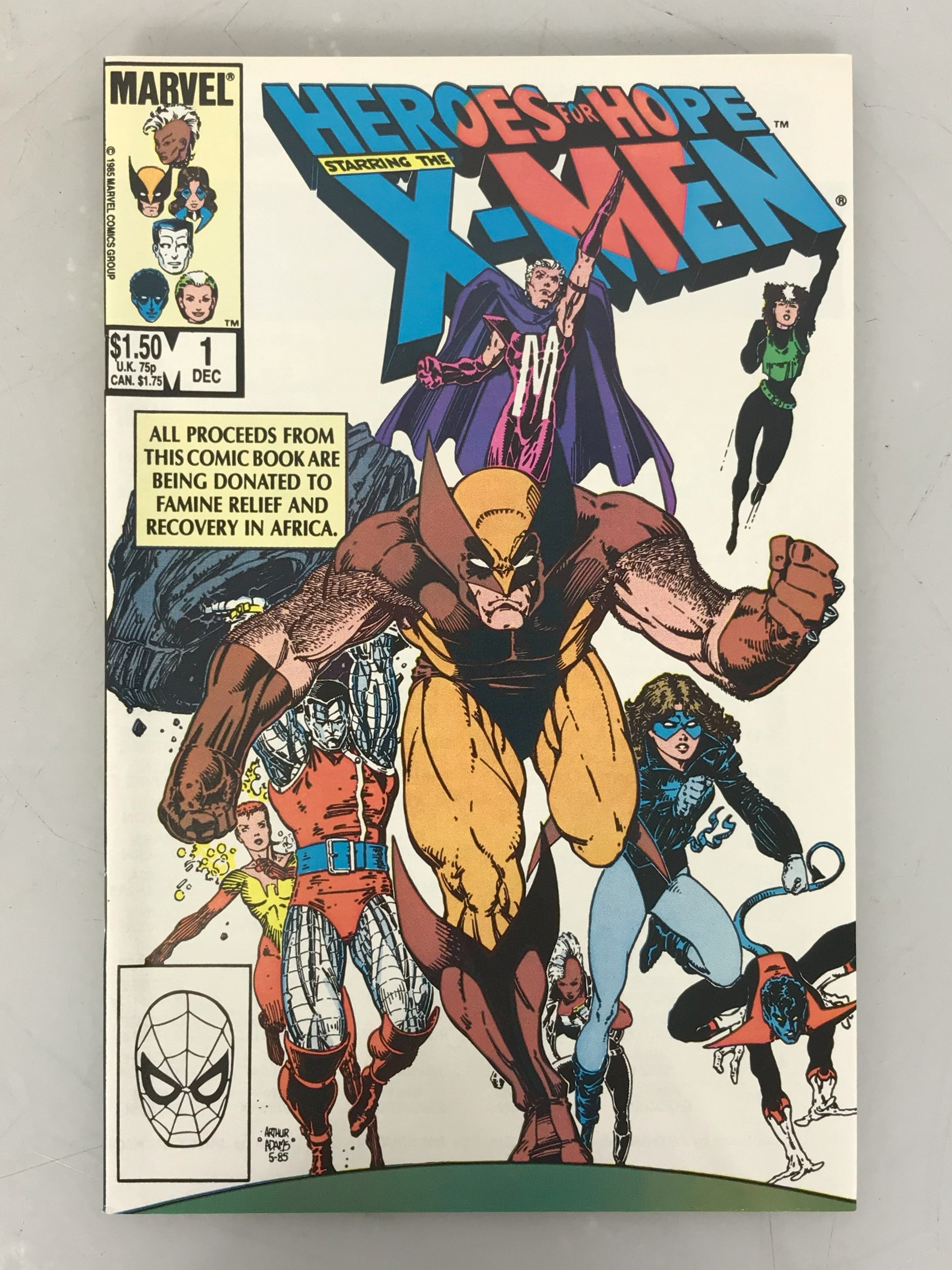 Heroes for Hope Starring the X-Men 1 1985