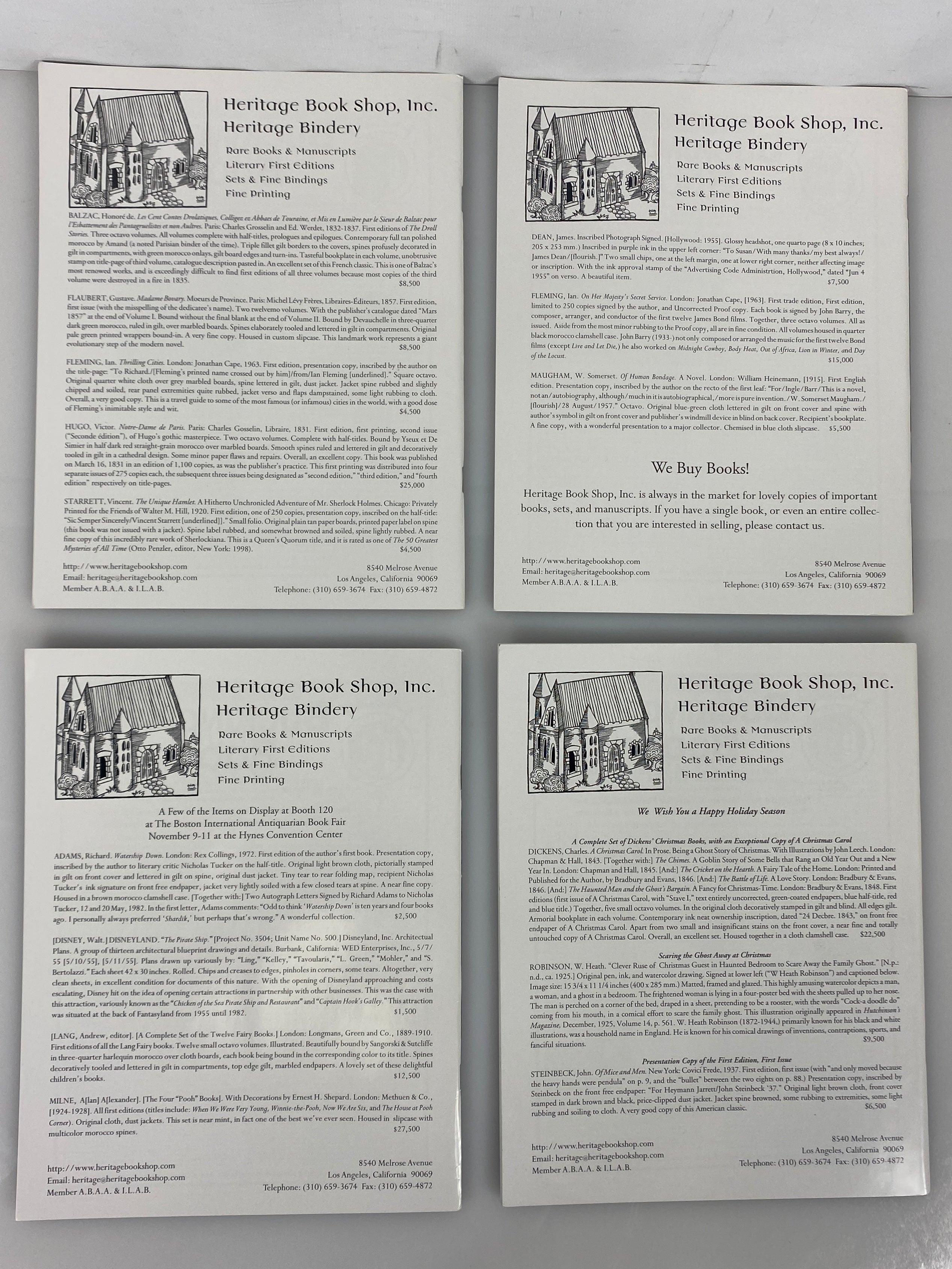 Lot of 10 Firsts Book Collector's Magazine (2001 Full Year)