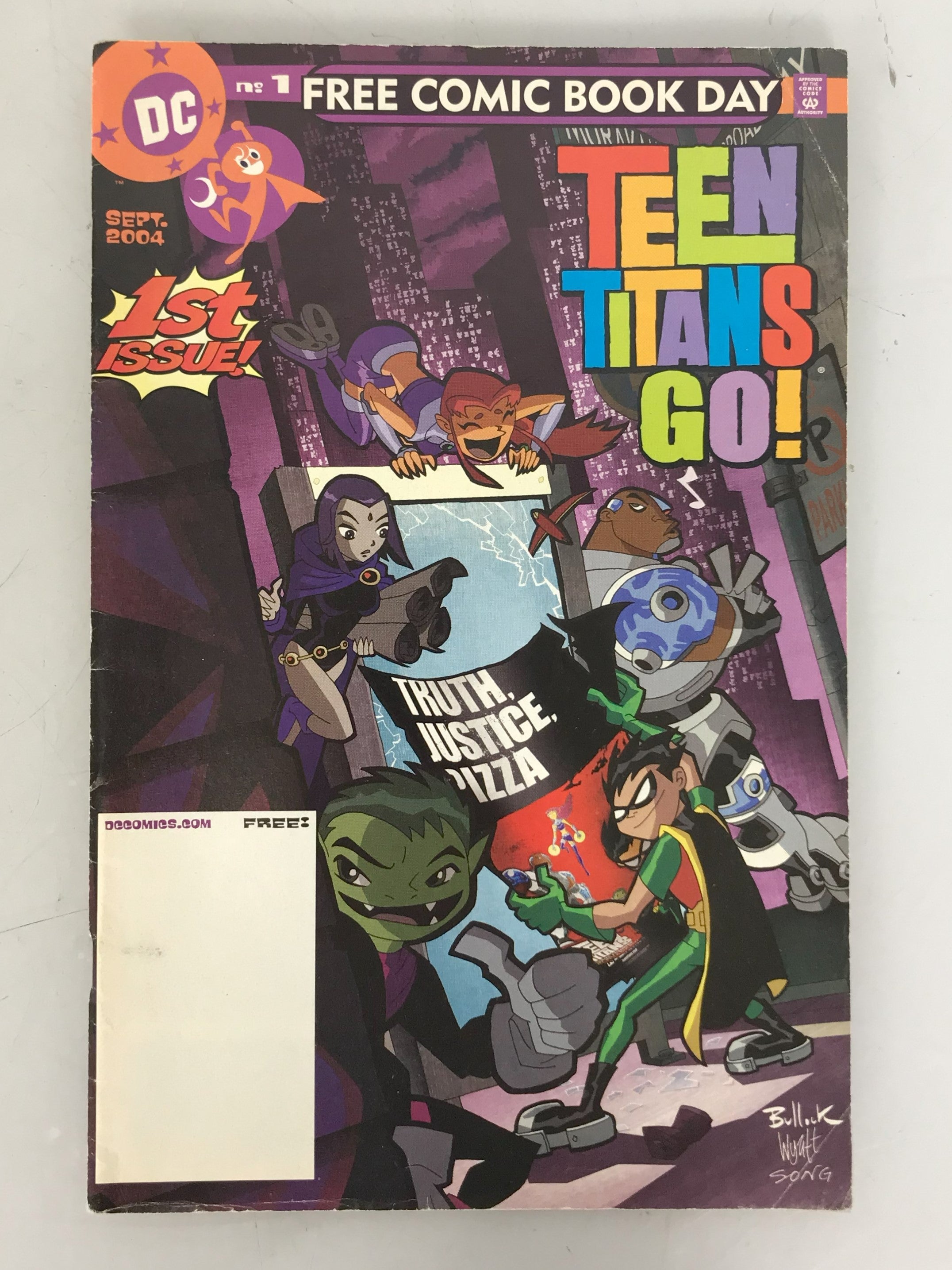 Teen Titans Go! 1 Free Comic Book Day 2004
