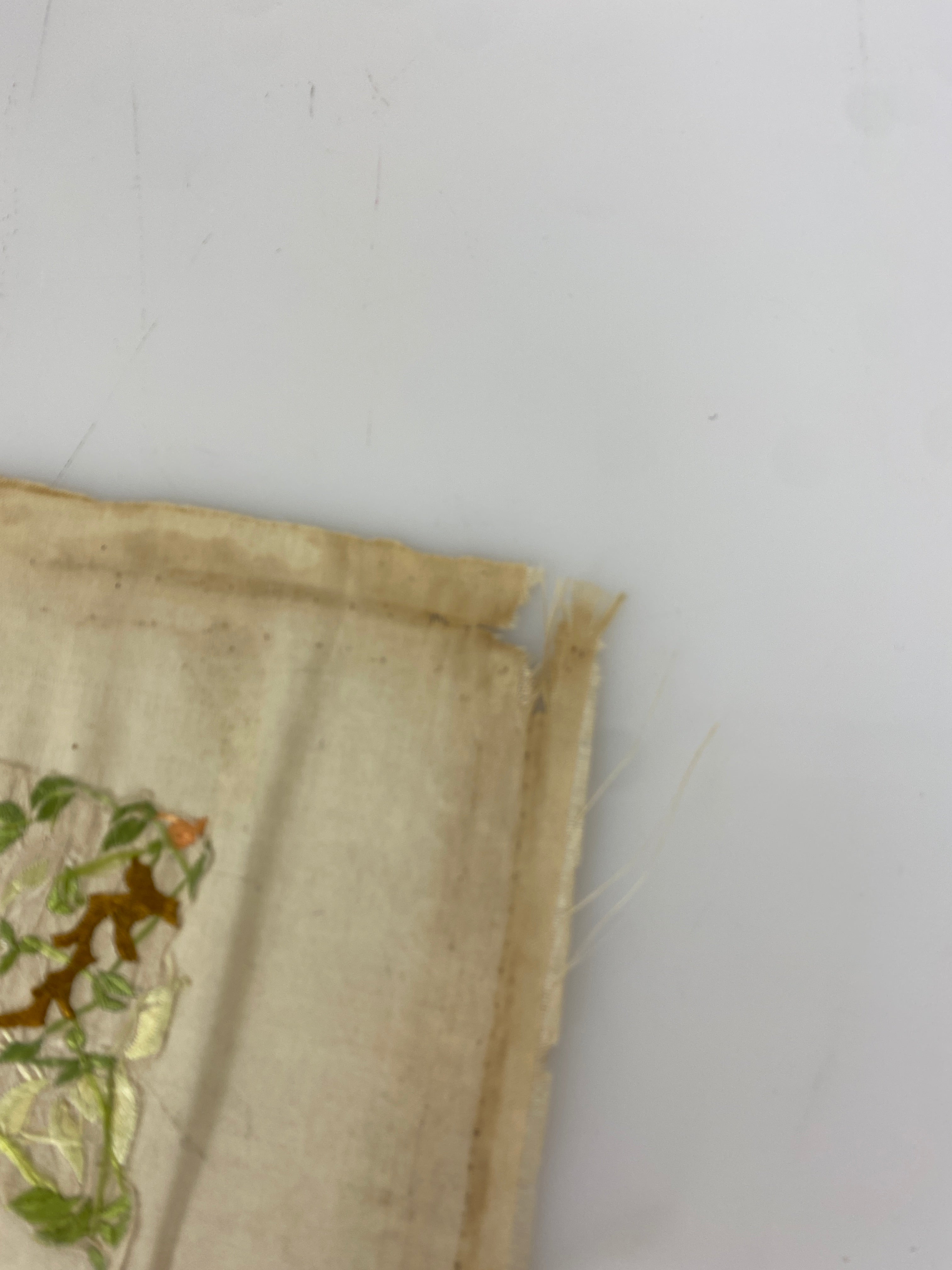 Vintage Chinese Embroidery 26x12