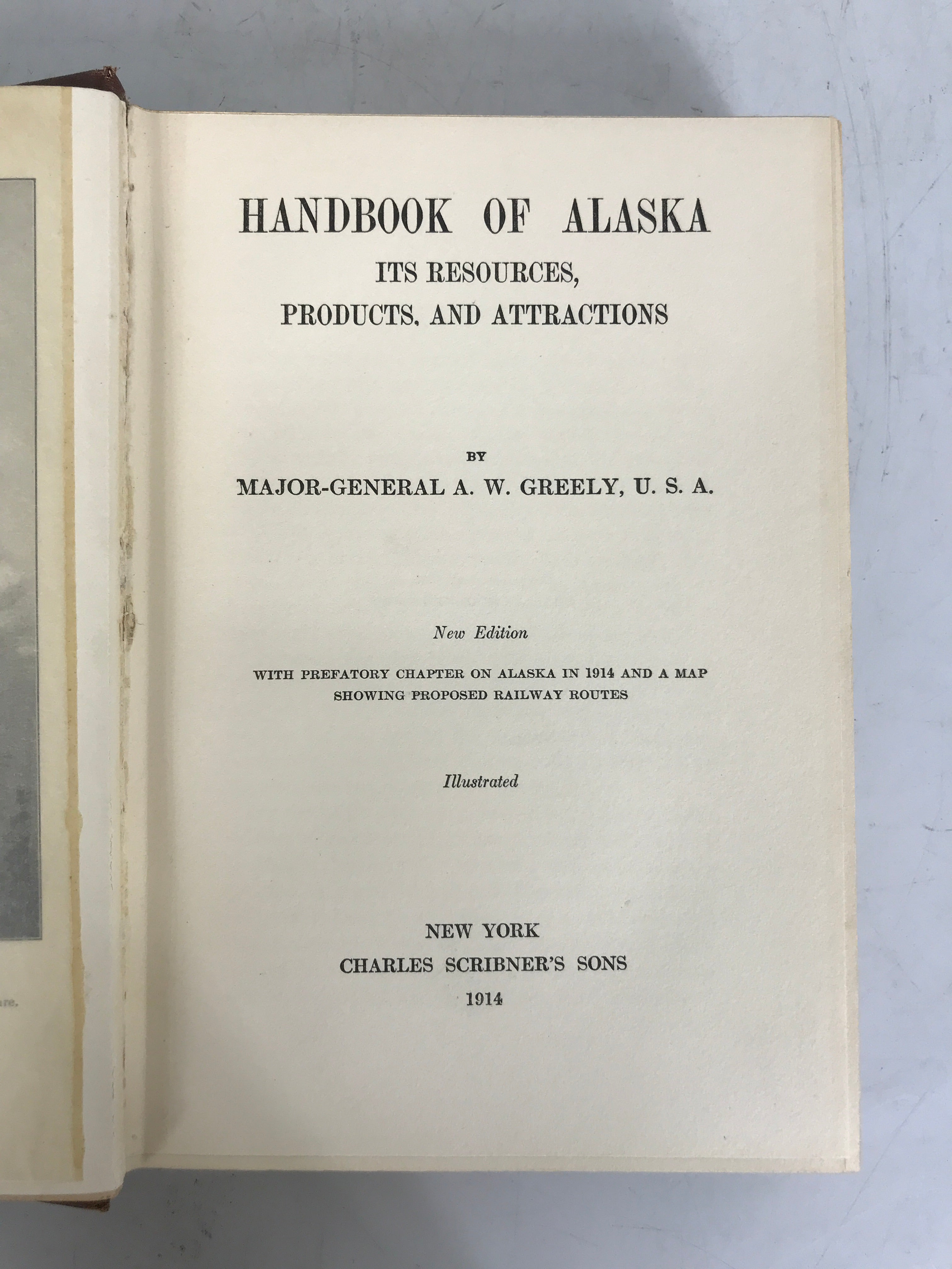 Lot of 2: Handbook of Alaska 1914/The Lure of Alaska 1939 Vintage HC