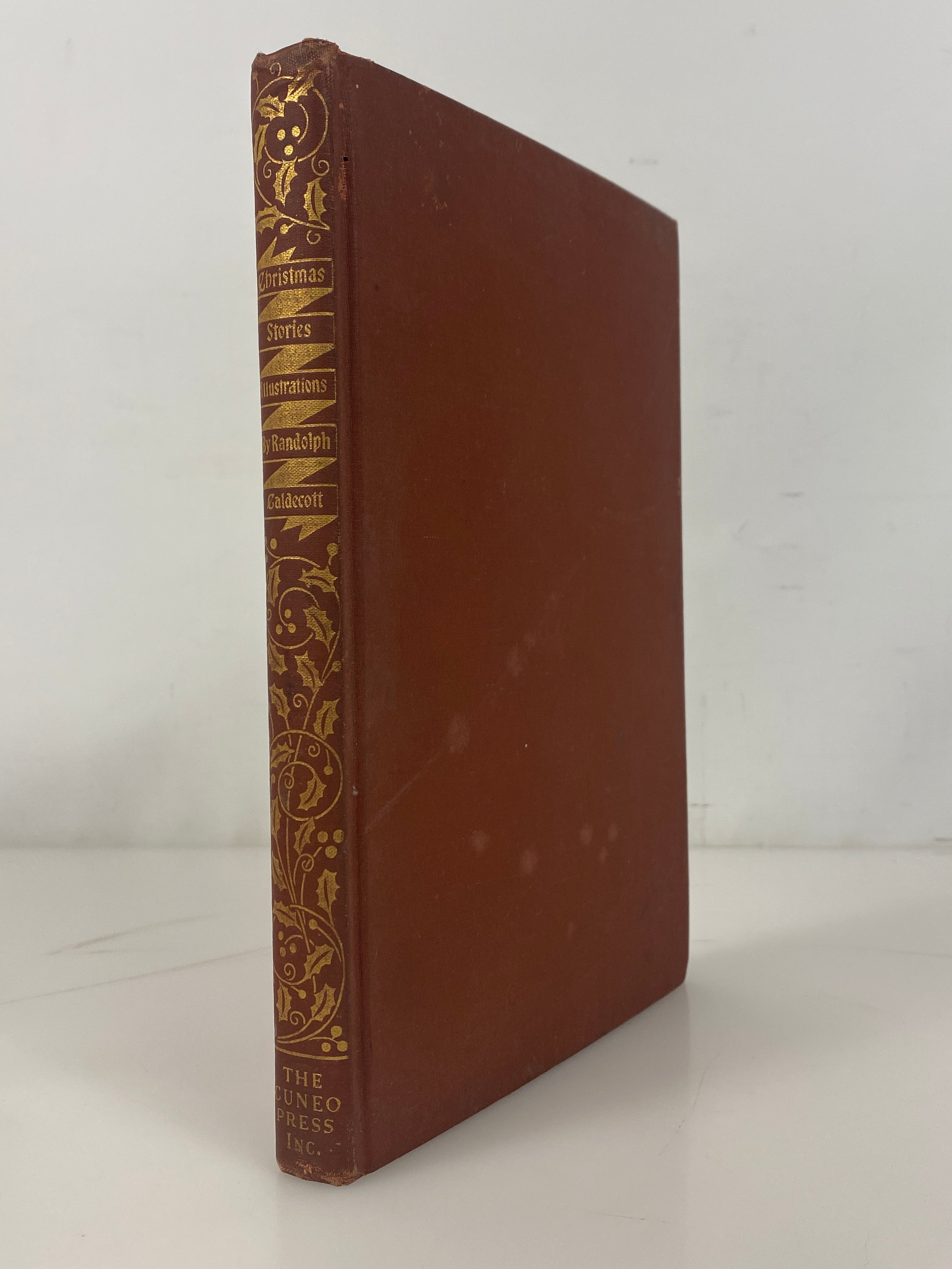 Christmas Stories Illustrated by Randolph Caldecott 1945 Vintage HC