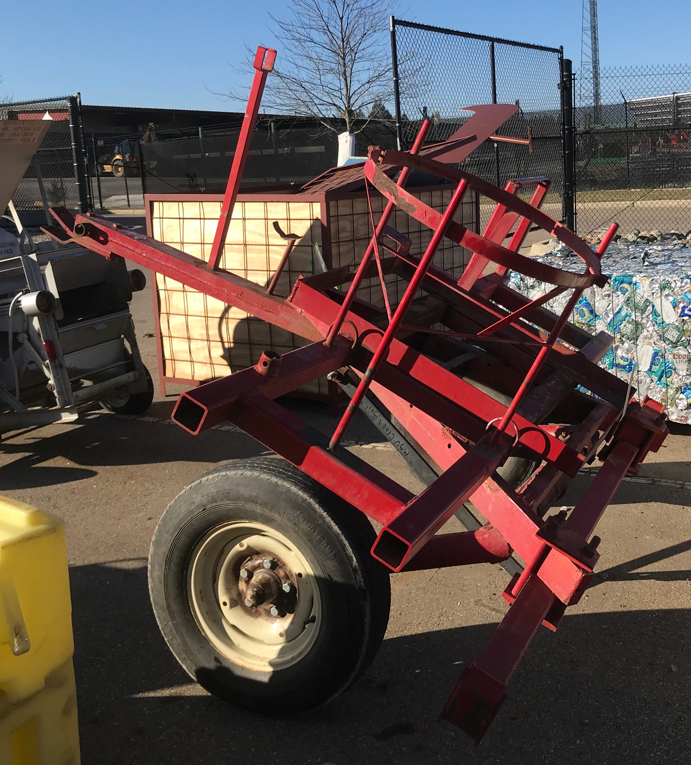 Red Hitch Trailer