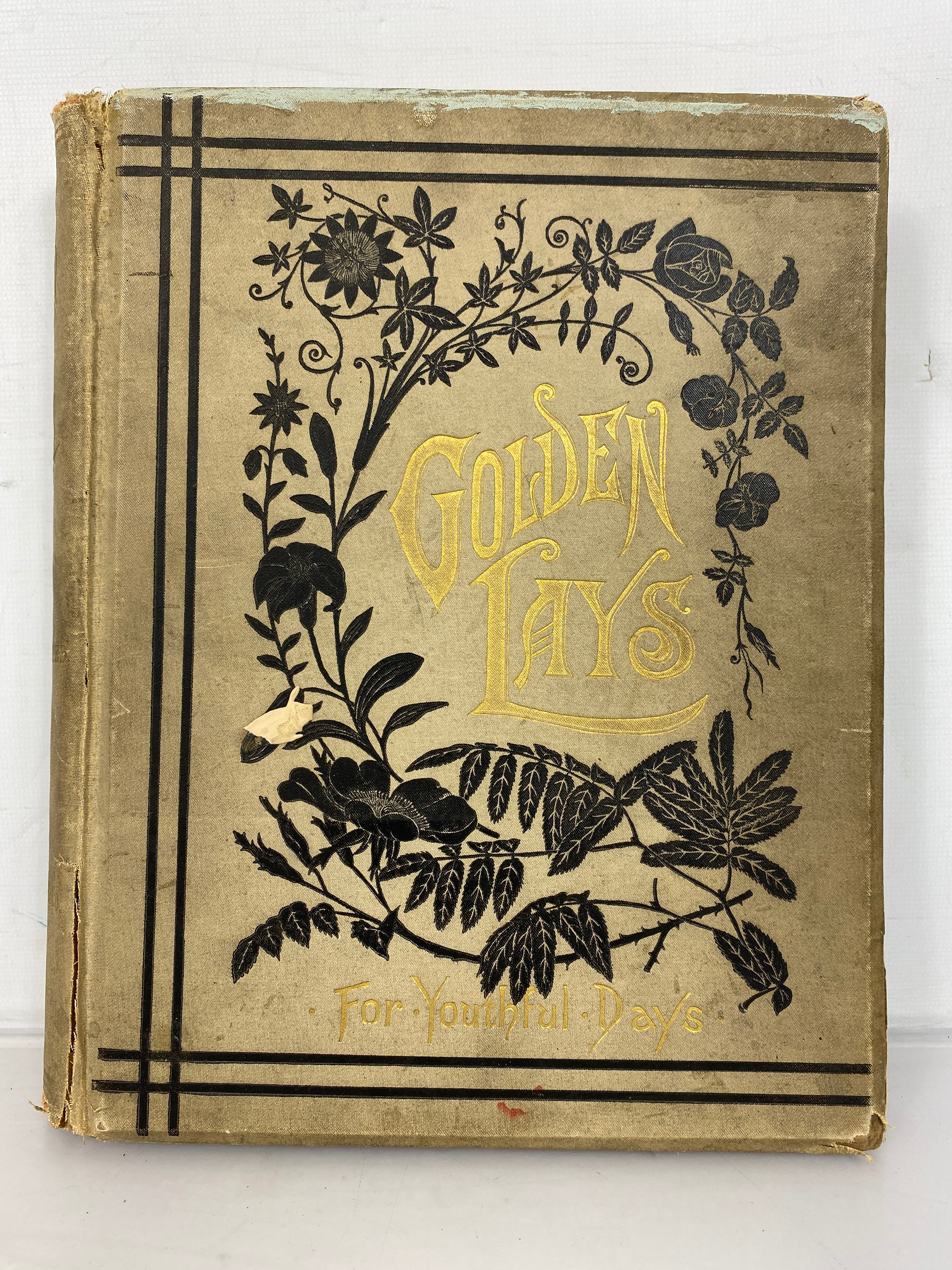 Golden Lays for Youthful Days 1889 Selected Poems From the Best Poets HC