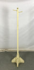 Yellow Wooden Coat Rack