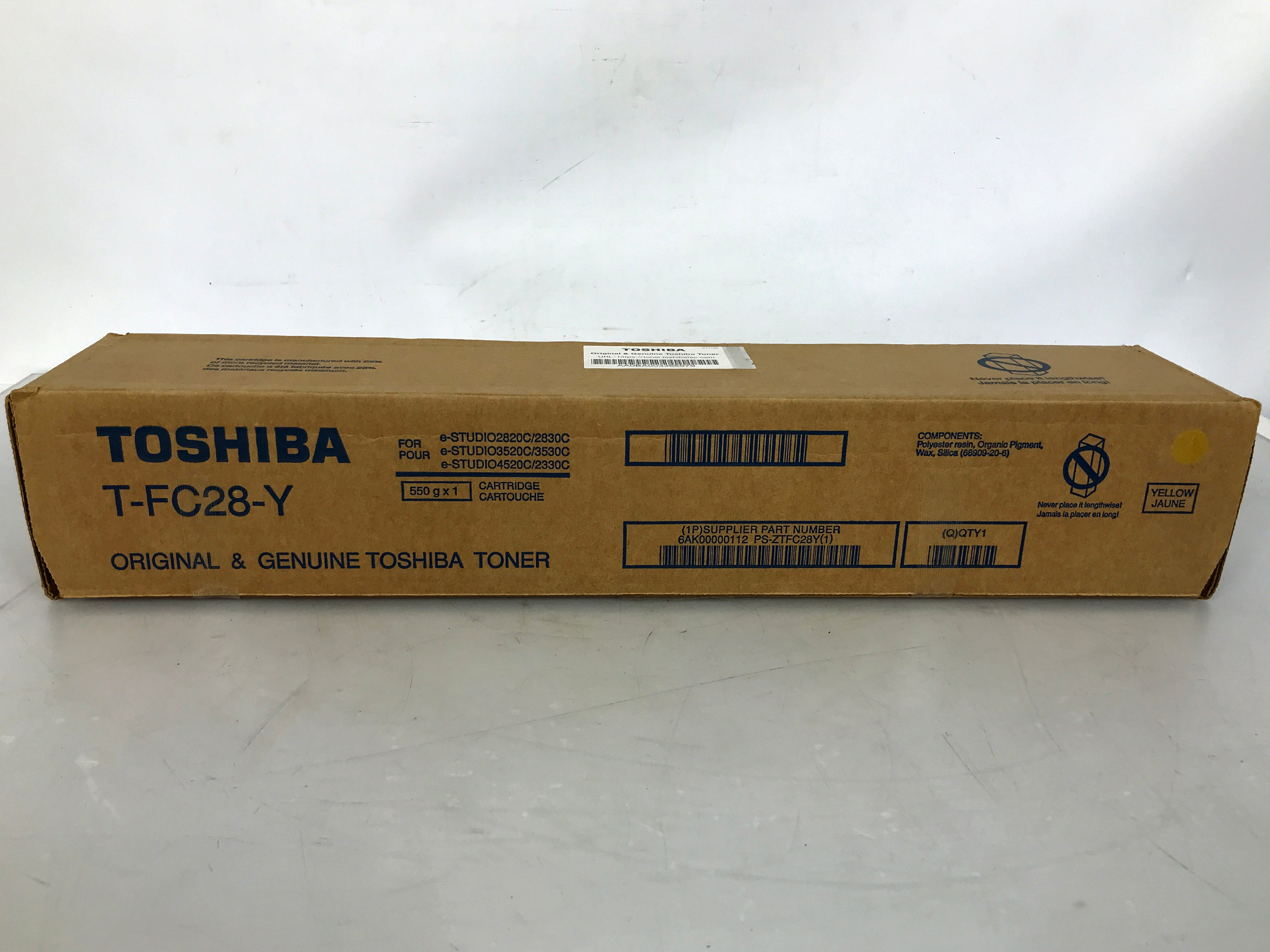 Toshiba T-FC28-Y Yellow Toner Cartridge