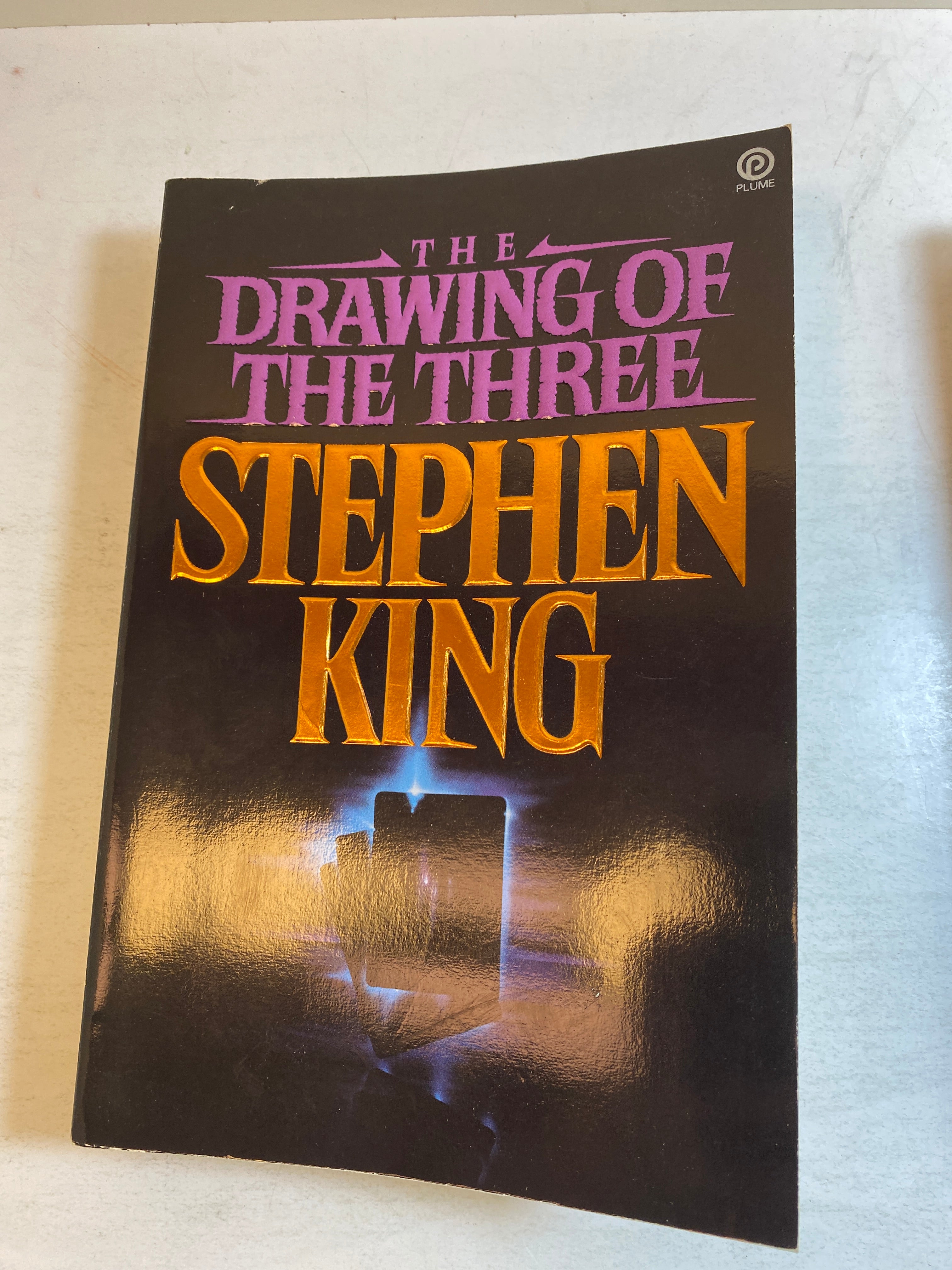 Lot of 2 Dark Tower Stephen King Waste Lands Drawing of Three 1989-1991