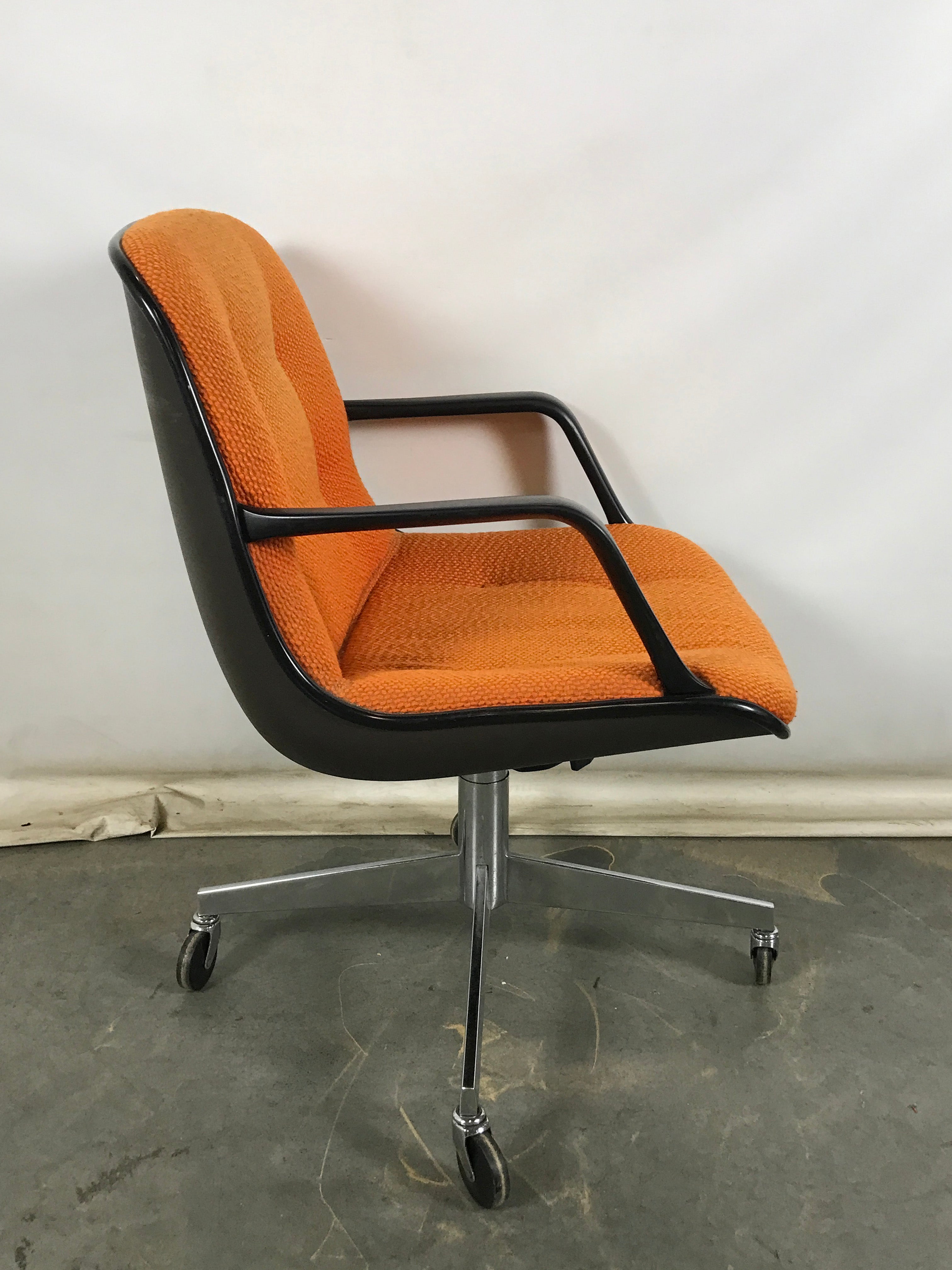 Vintage Steelcase Rolling Chair Pollock Style