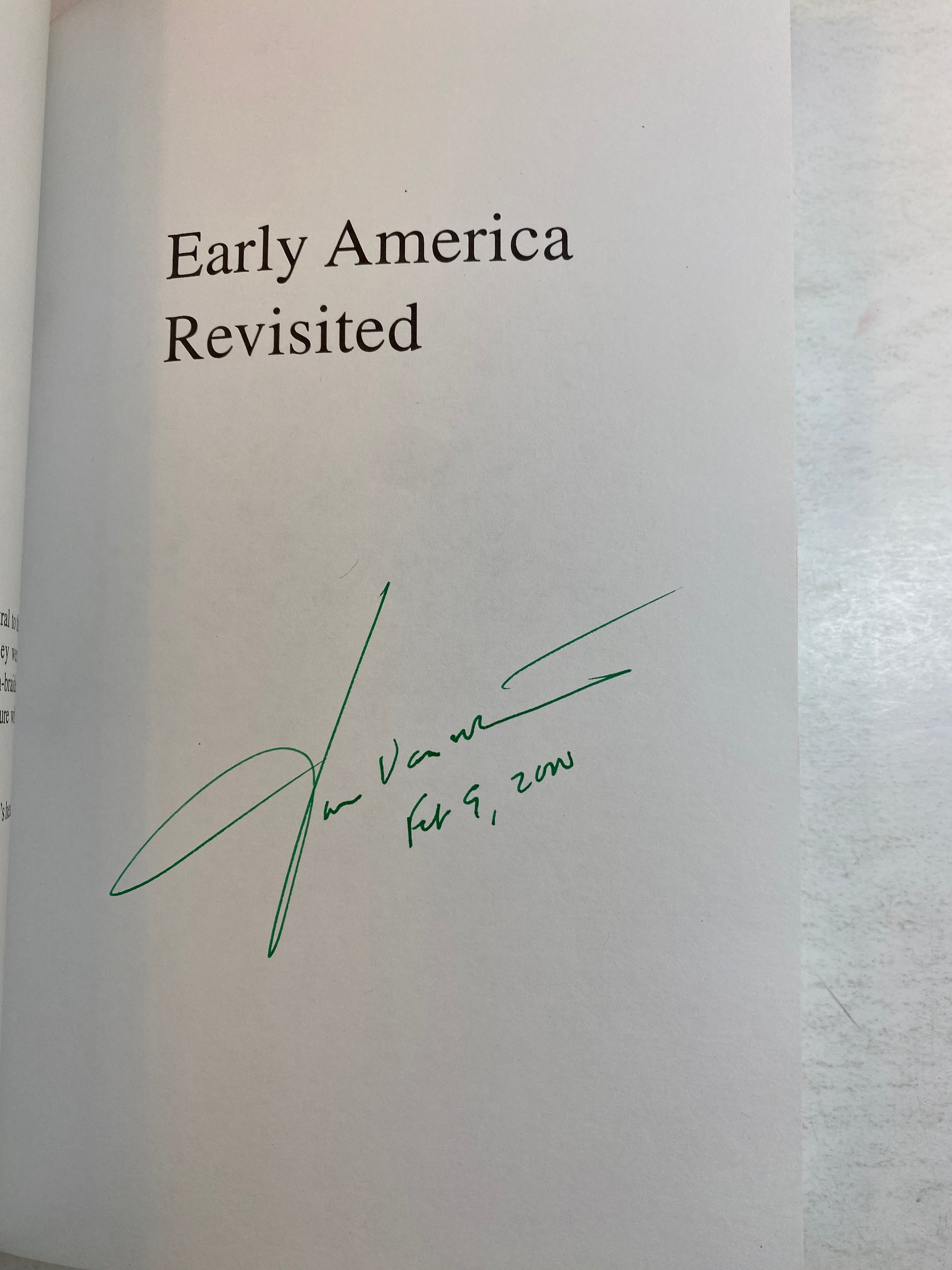 Early America Revisited Ivan Sertima 1998 *Signed*