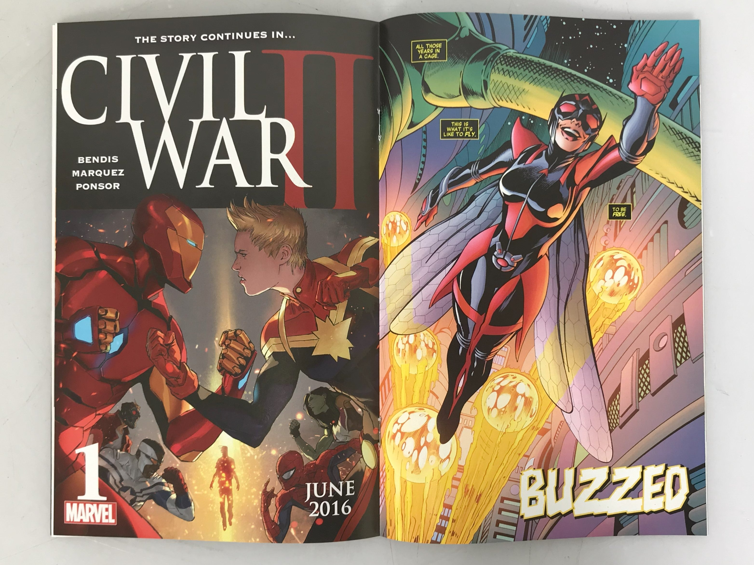 Civil War II 1 Free Comic Book Day 2016