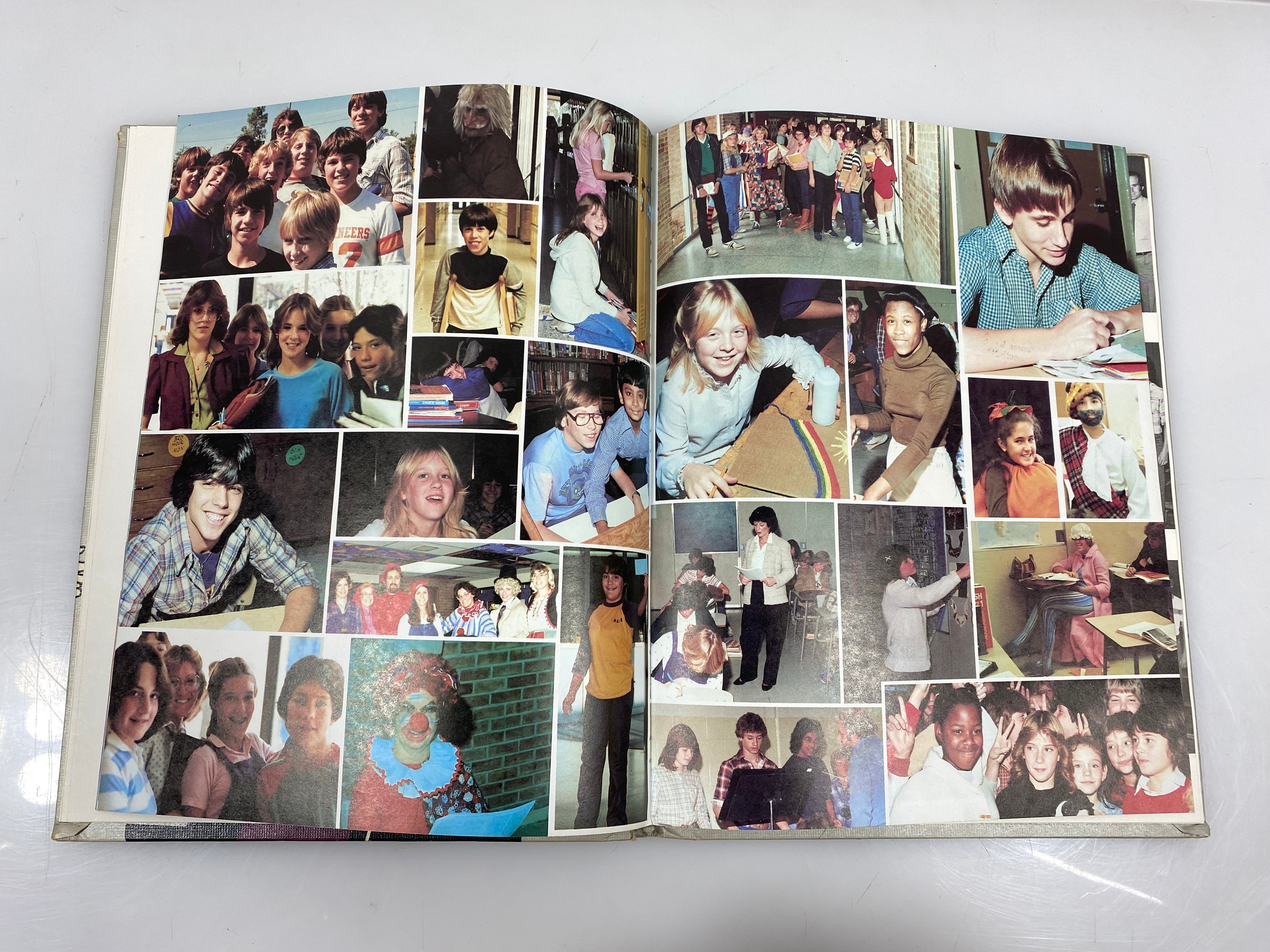 1982 Pioneer Middle School Yearbook Plymouth, Michigan HC
