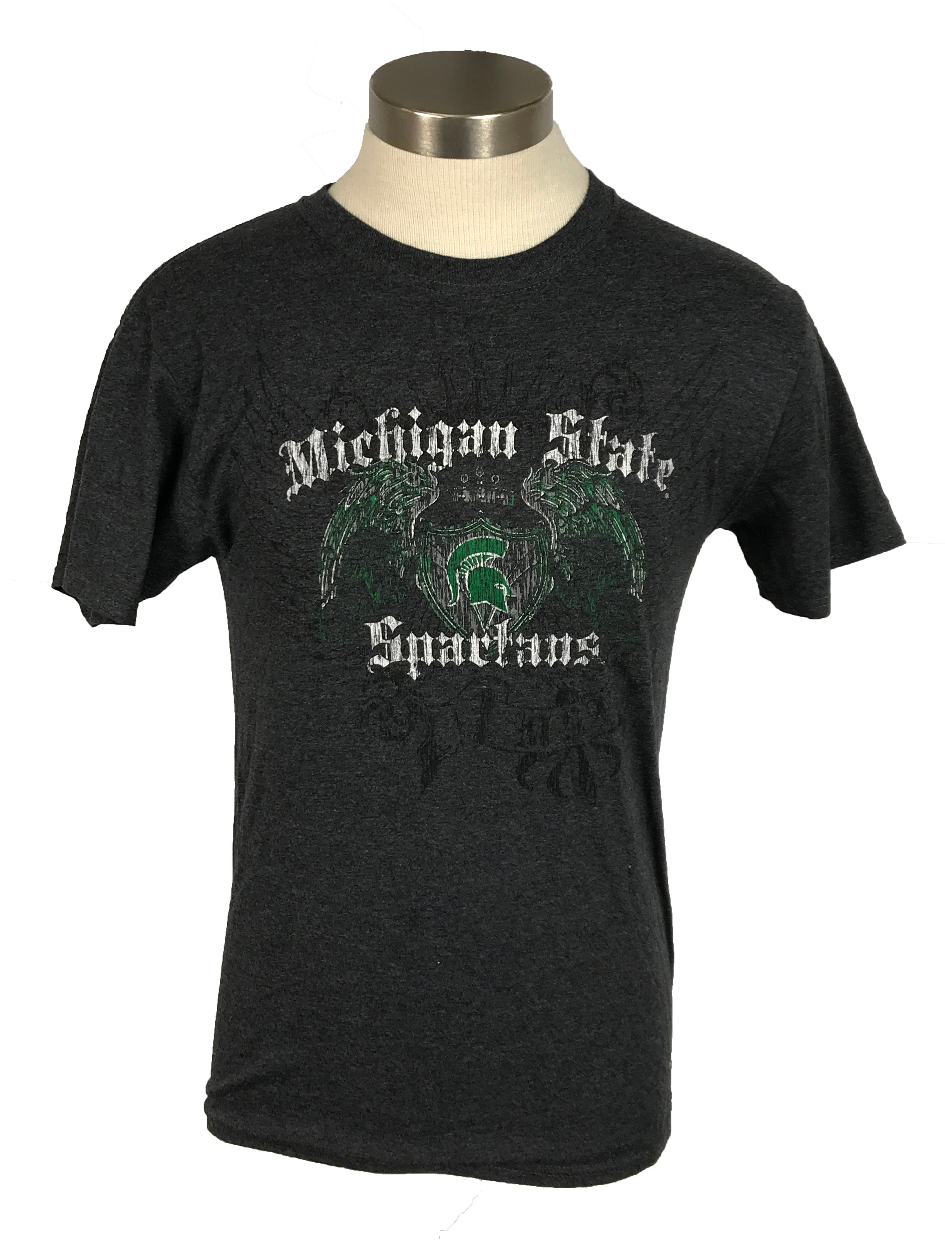 Michigan State University Gray T-Shirt Unisex Size Small