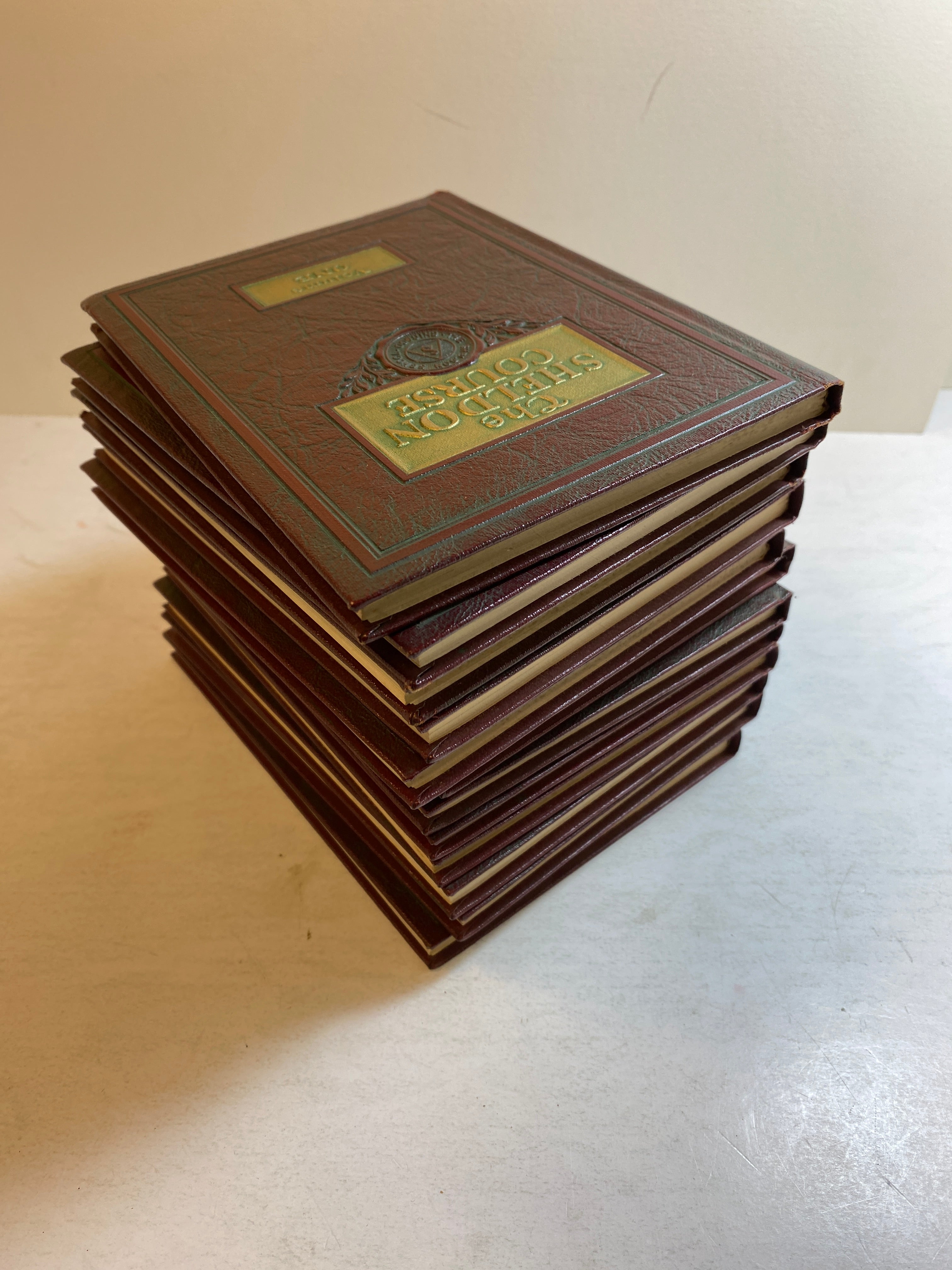 Set of 12 Sheldon Self Help Course Books Vol 1-12 1939 Edition