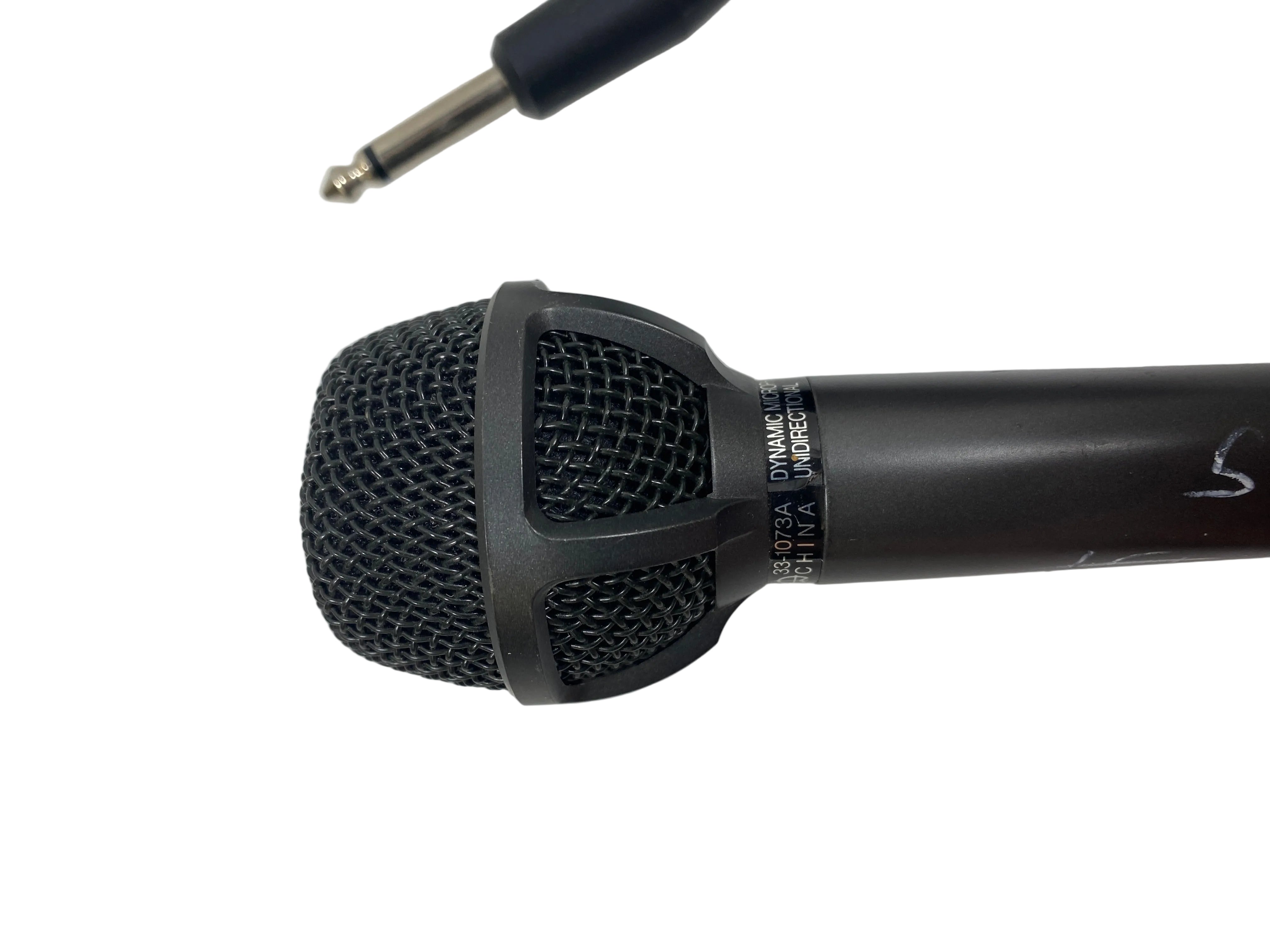 Radioshack Dynamic Microphone Unidirectional 33-1073A