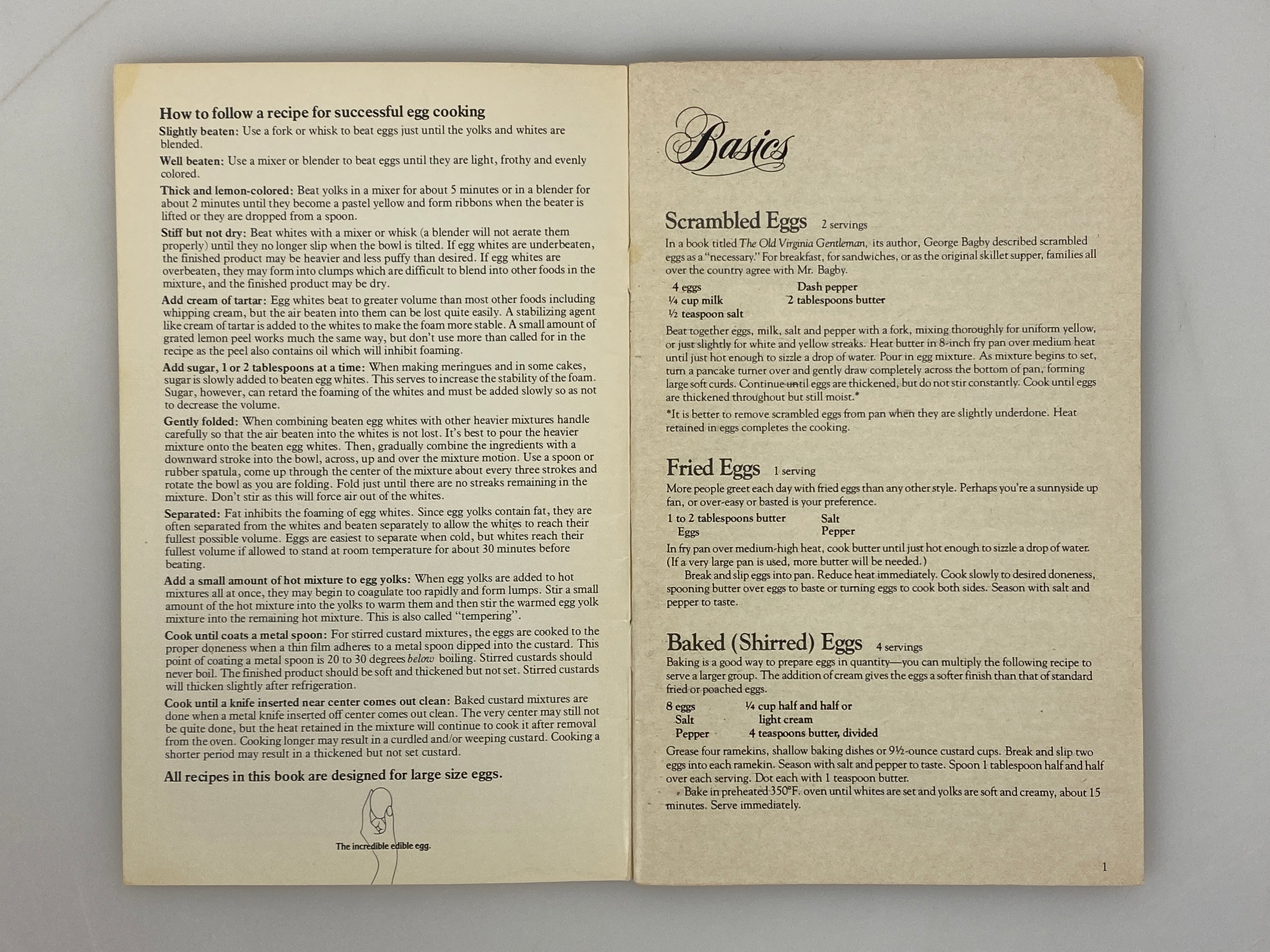 6 Recipe Books: Sealtest Kitchens/American Egg Board/Betty Crocker/Gold Medal