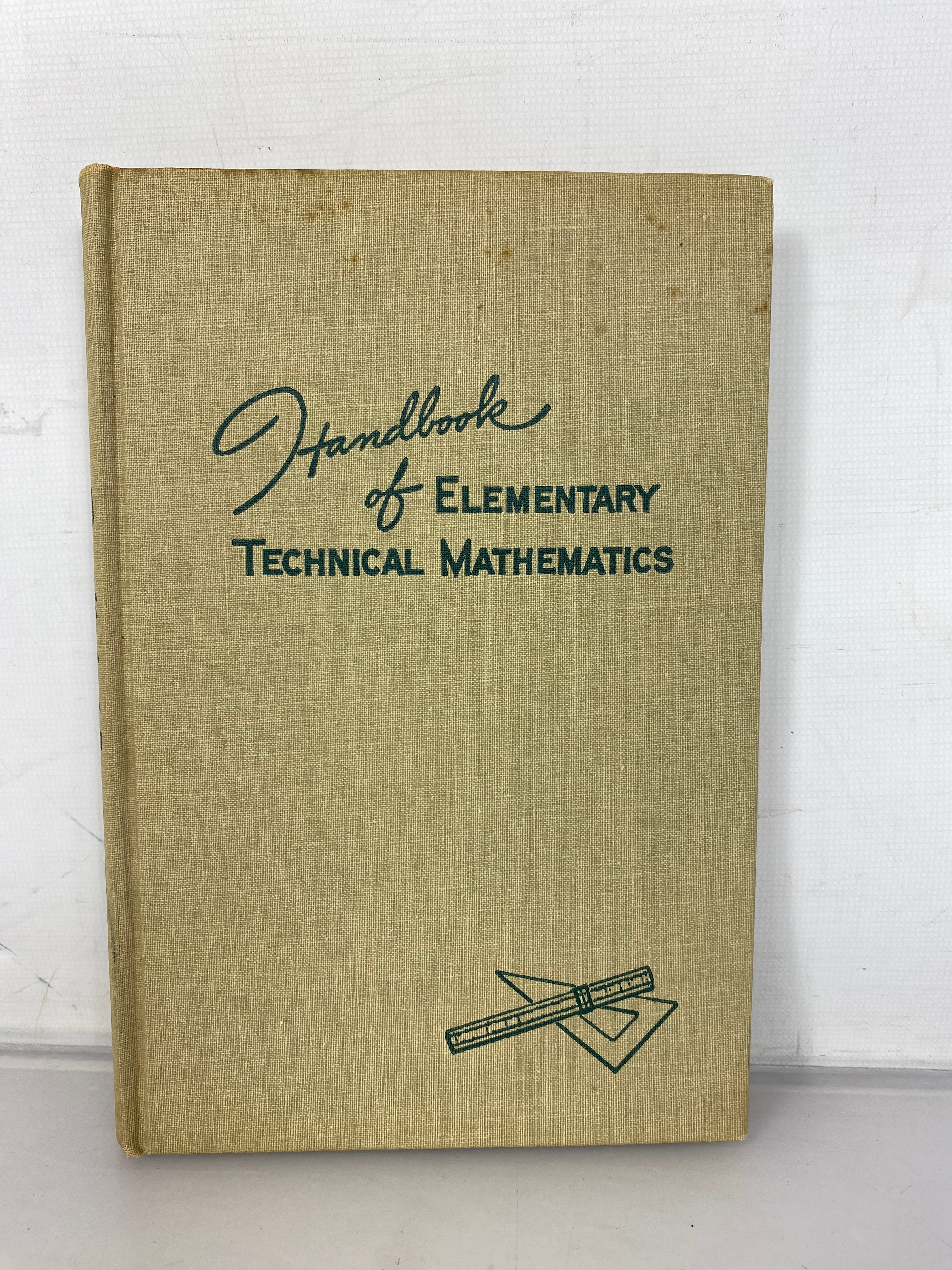 Handbook of Elementary Technical Mathematics 1948 Greenwood and Chriswell HC