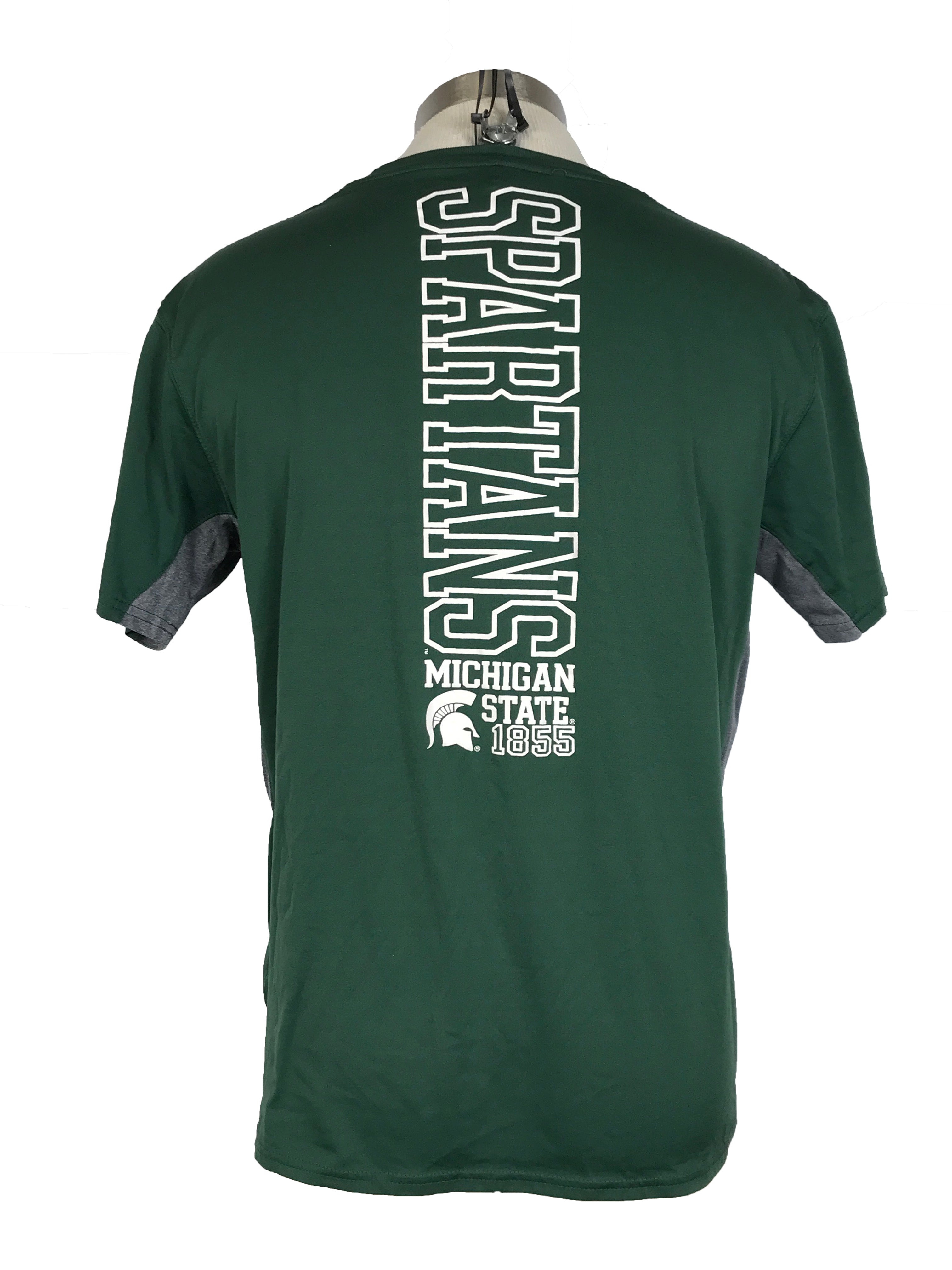 Michigan State University Green T-Shirt Men's Size L