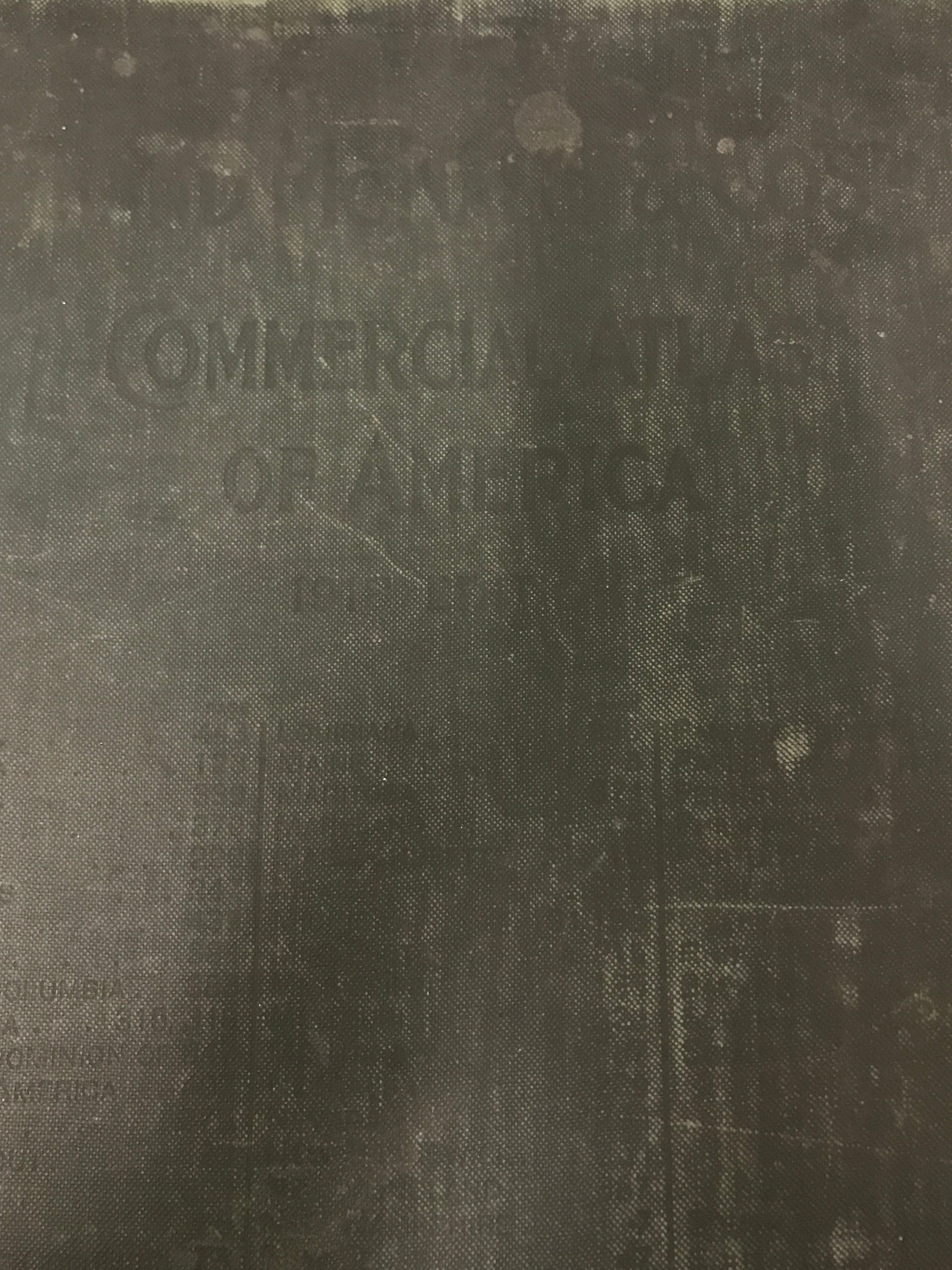 Rand McNally Commercial Atlas of America 1918 Edition HC Antique