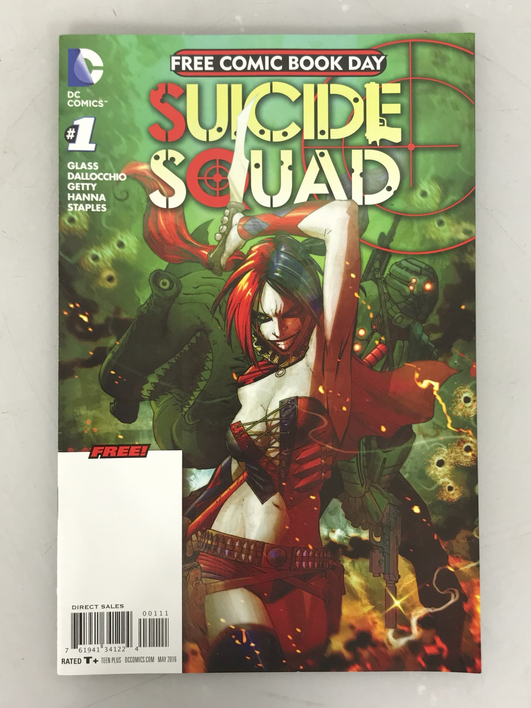 Suicide Squad 1 Free Comic Book Day 2016