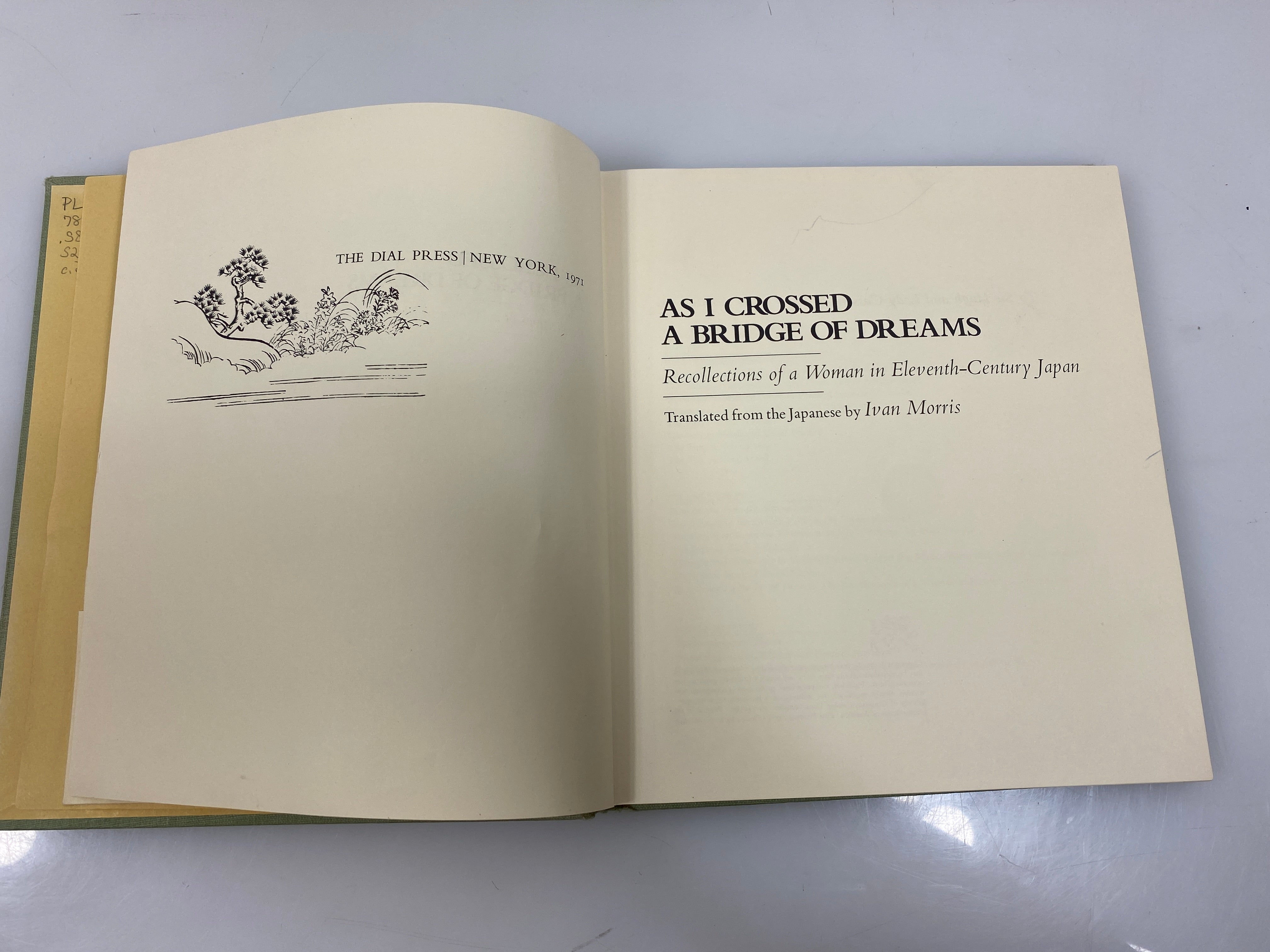 As I Crossed a Bridge of Dreams by Ivan Morris Ex-library 1971 HC