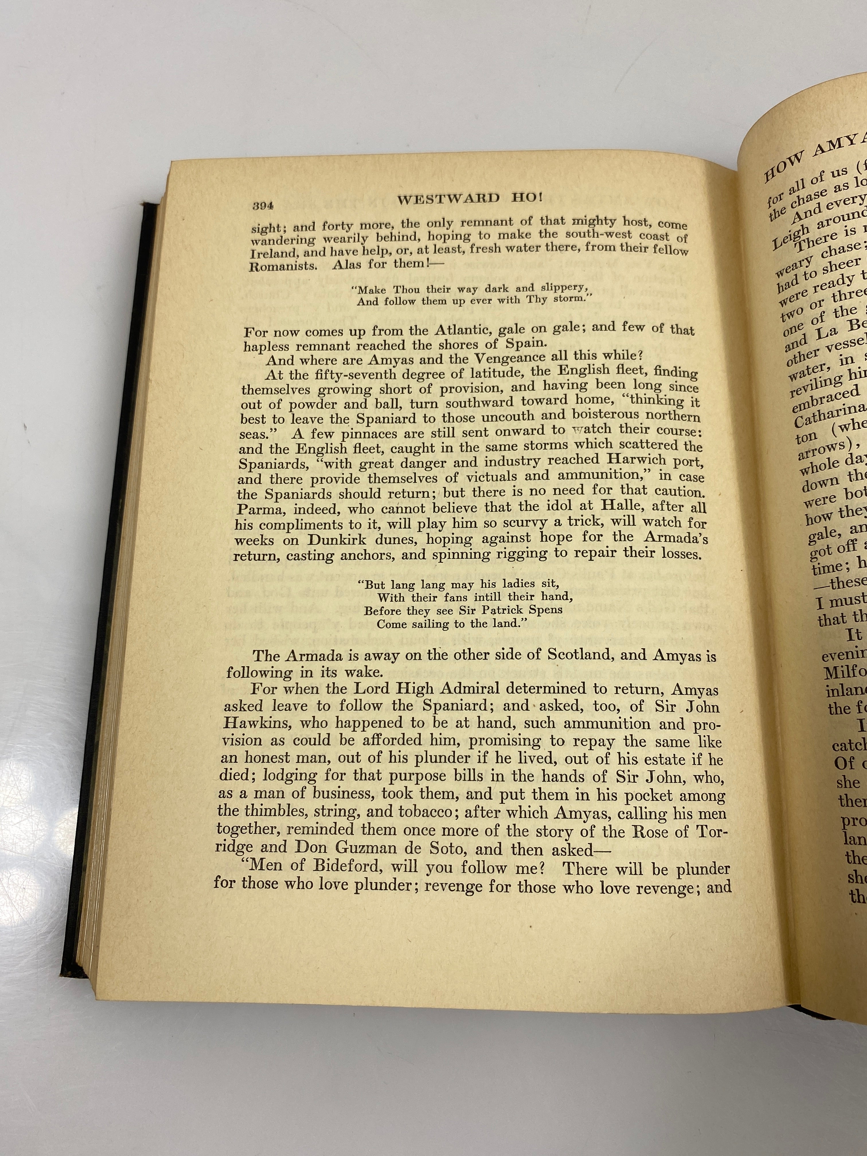 Westward Ho! by Charles Kingsley 1946 HC