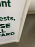 Signicade Deluxe Barricade Sign