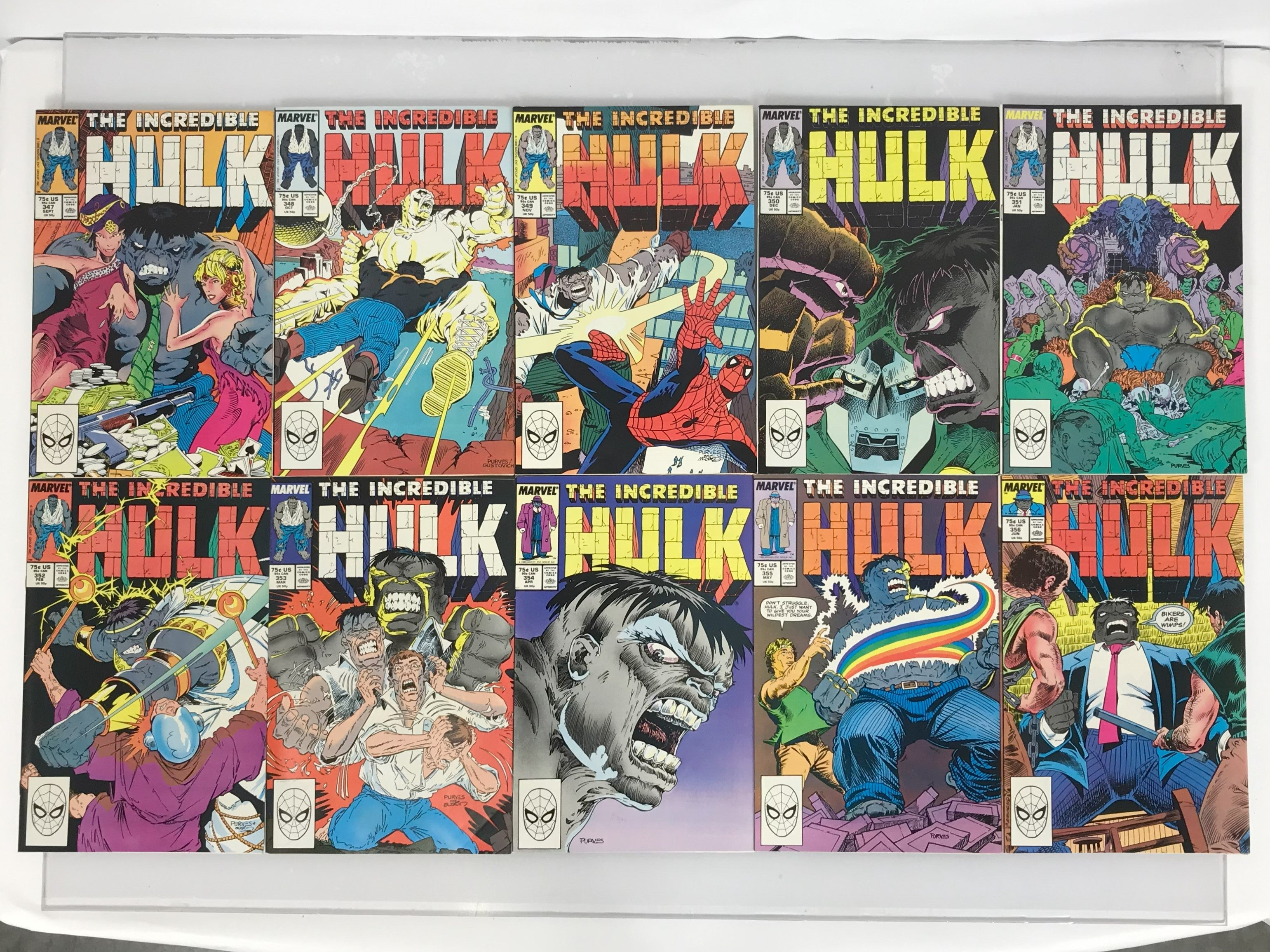 The Incredible Hulk 347-366 1988-1990