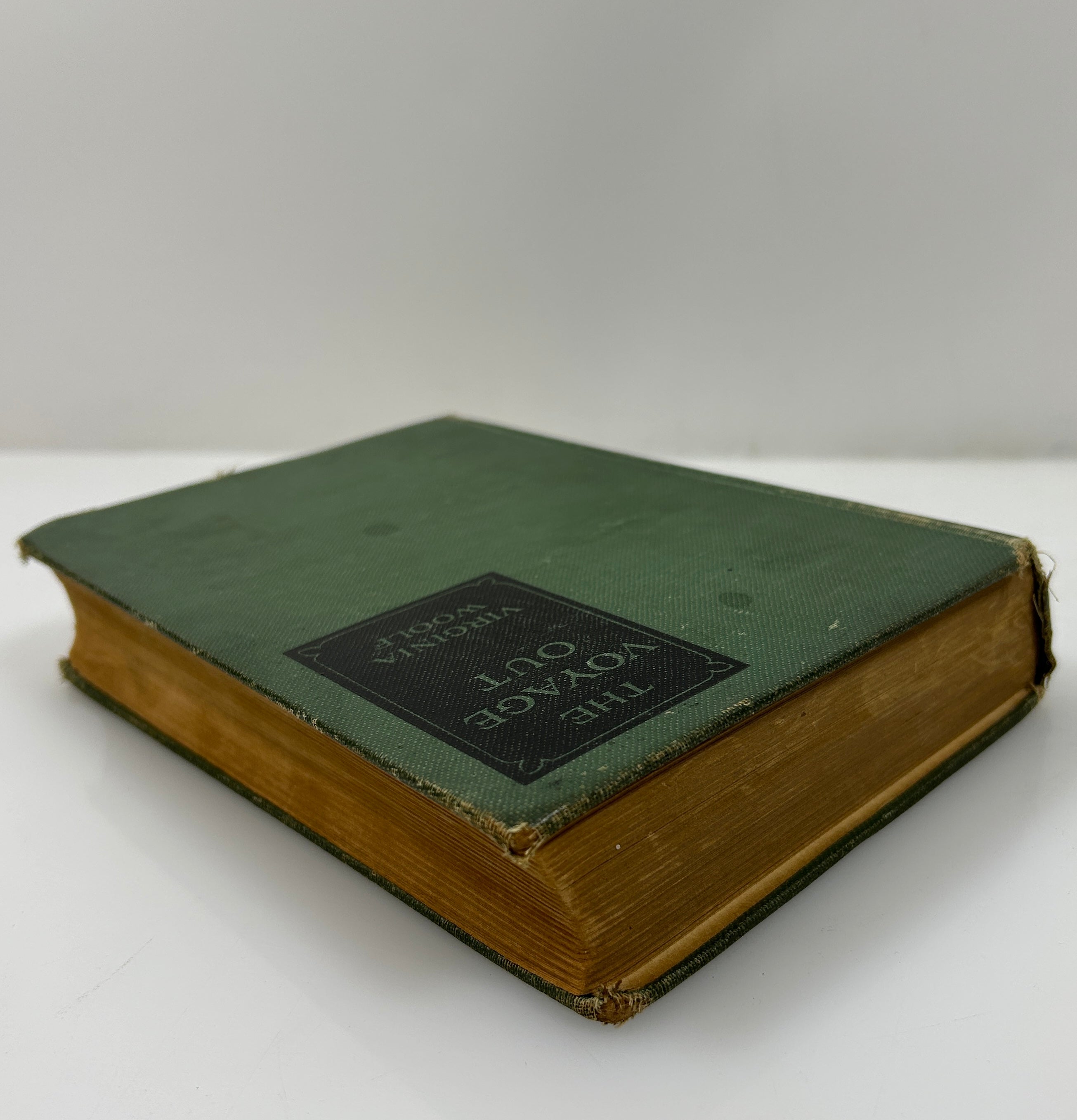 The Voyage Out by Virginia Woolf 1st US Ed Doran w/Black Ink & Blind-Stamp 1920