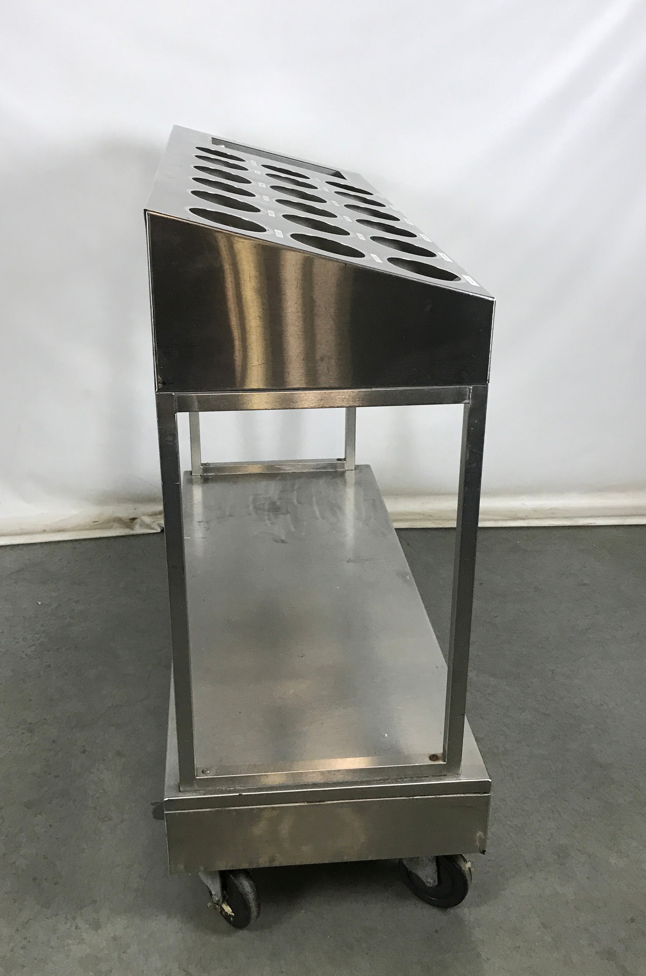 Commercial Stainless Steel Portable Utensil Cart