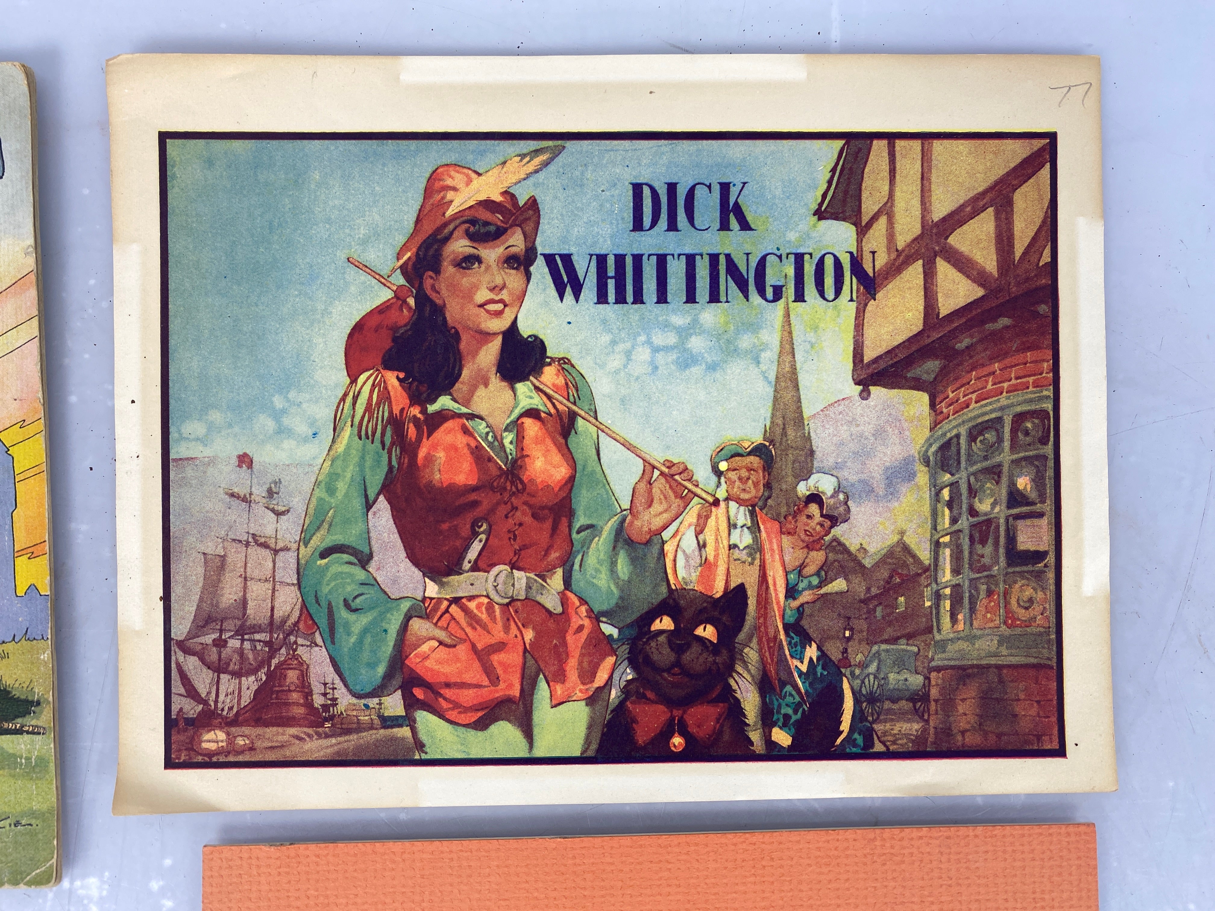 Dick Whittington Puss n Boots Historical Ephemera Lot 1953