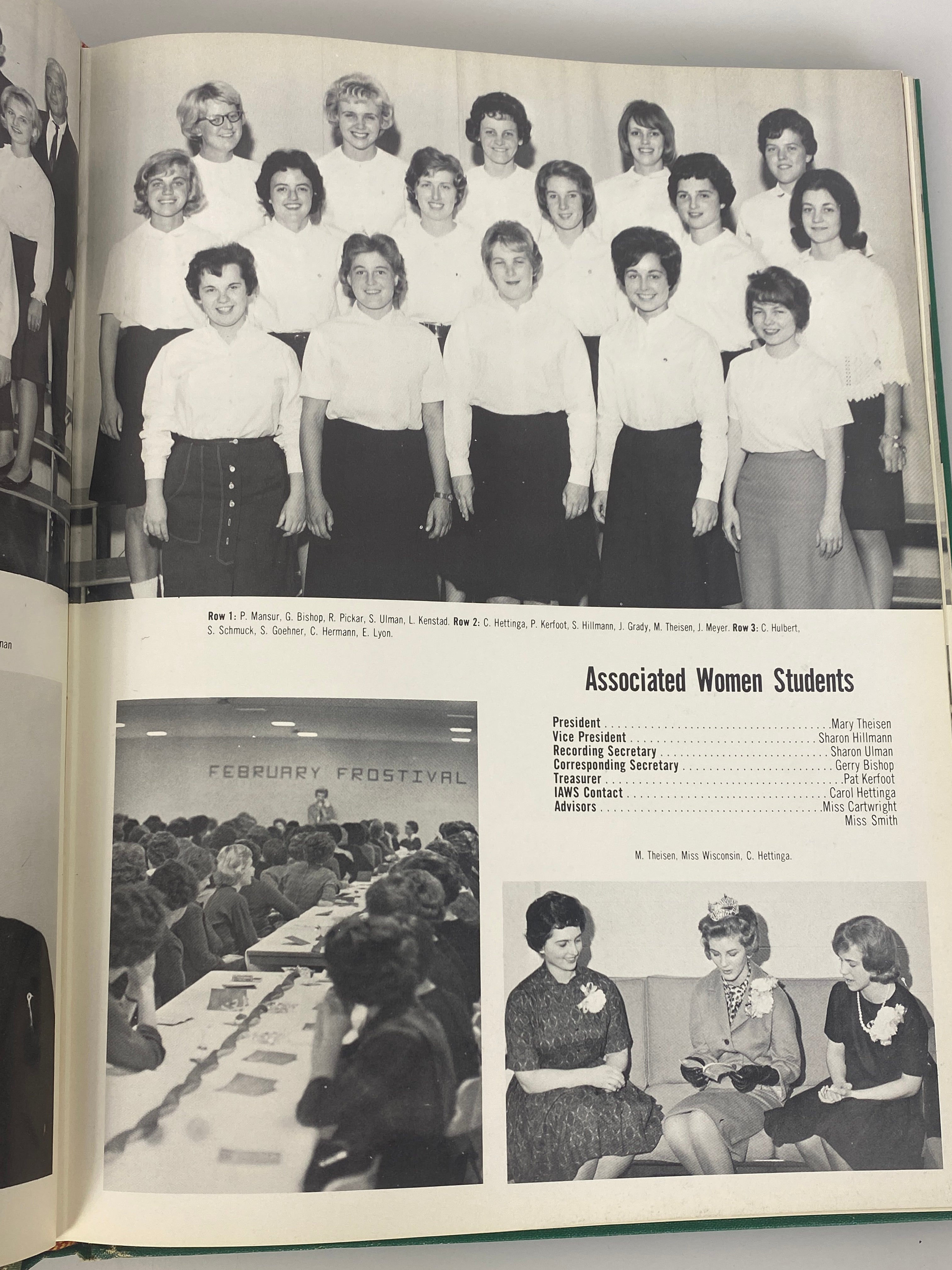 1964 Wisconsin State College Yearbook La Crosse HC