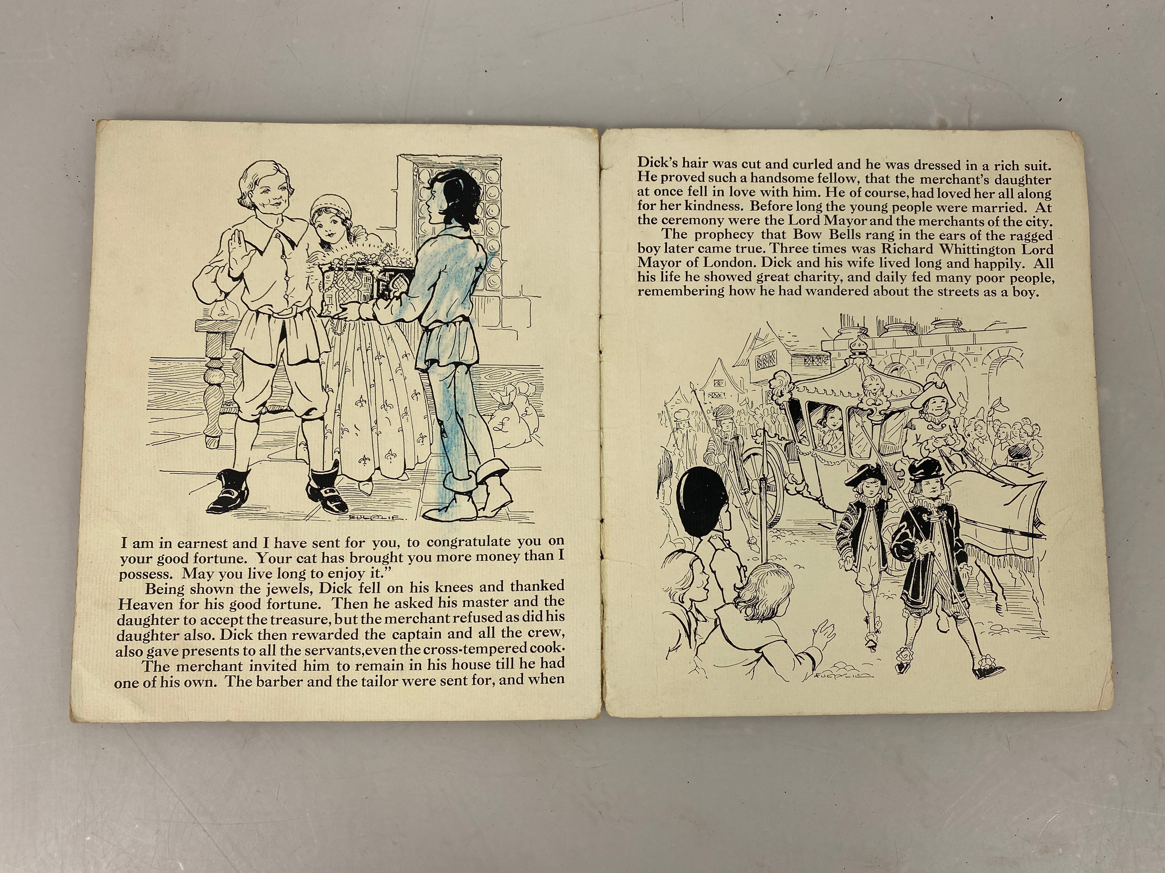 Dick Whittington Puss n Boots Historical Ephemera Lot 1953