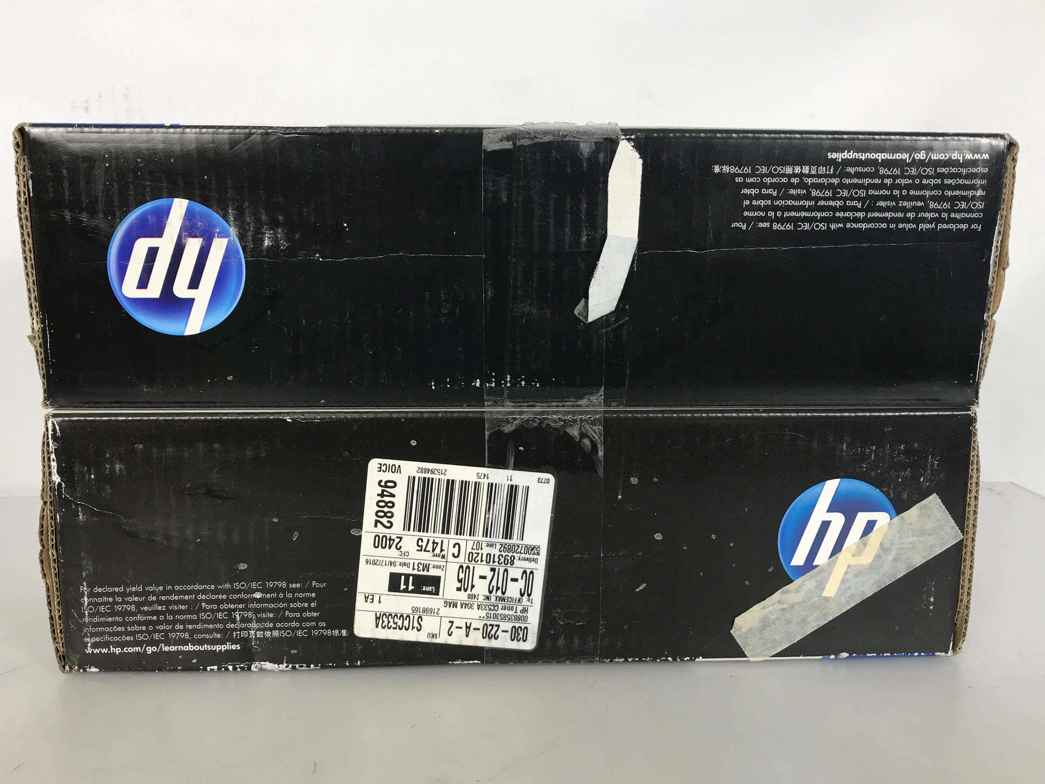 HP 304A CC532A CC533A Combo-pack Inkjet Print Cartridge