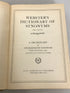 Webster's Dictionary of Synonyms First Edition 1942 HC