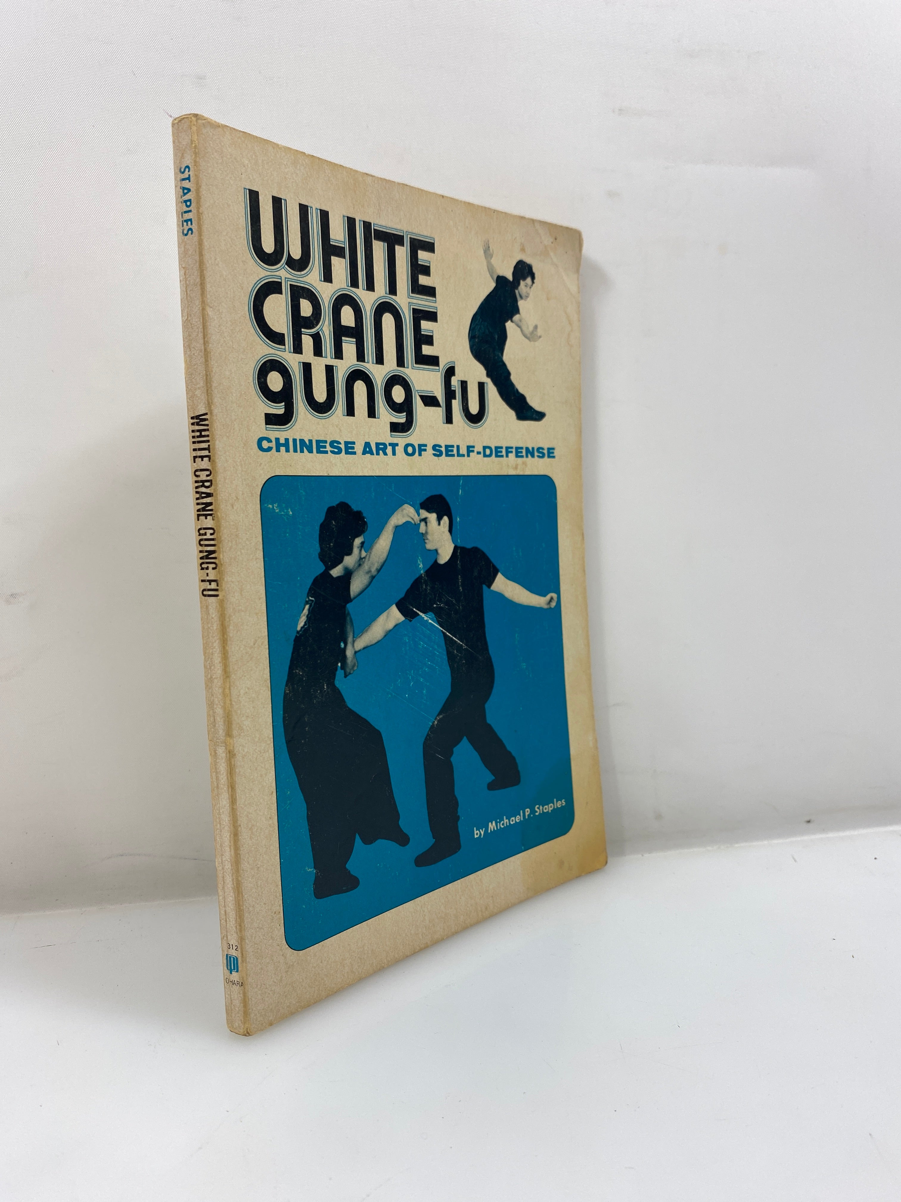 White Crane Gung-Fu by Staples 5th Print 1976 SC
