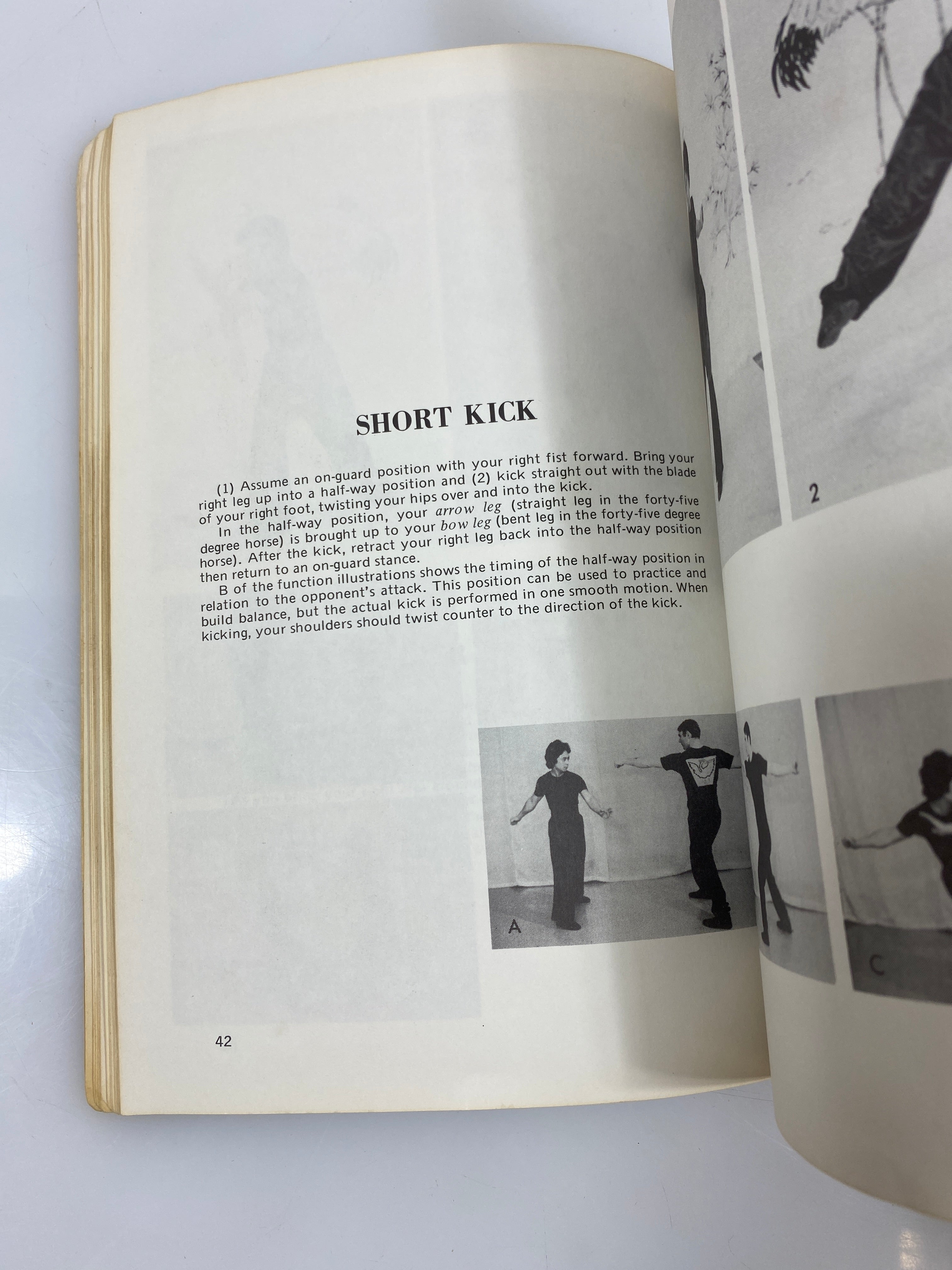 White Crane Gung-Fu by Staples 5th Print 1976 SC