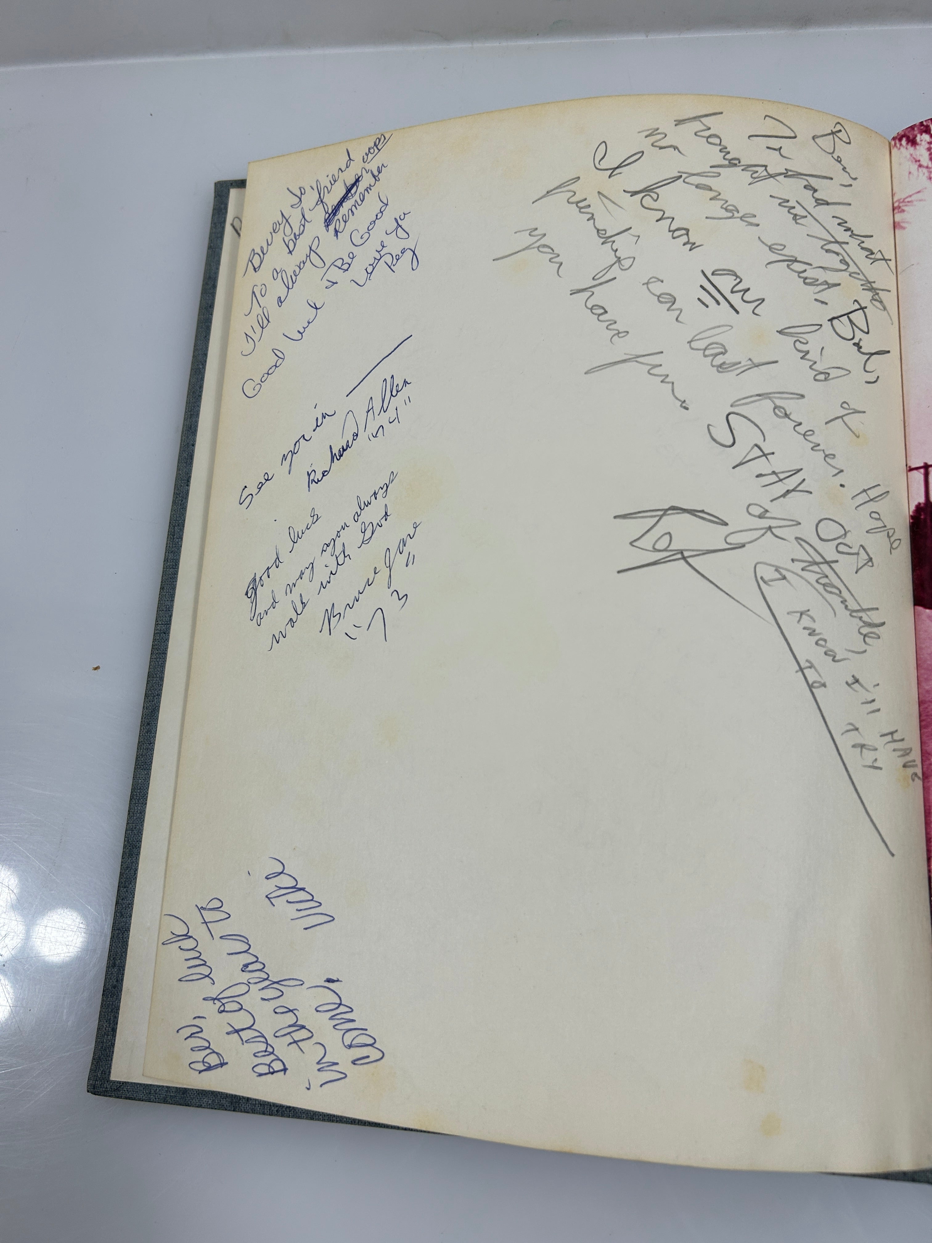 1971 Lakewood High School Yearbook Lake Odessa Michigan HC