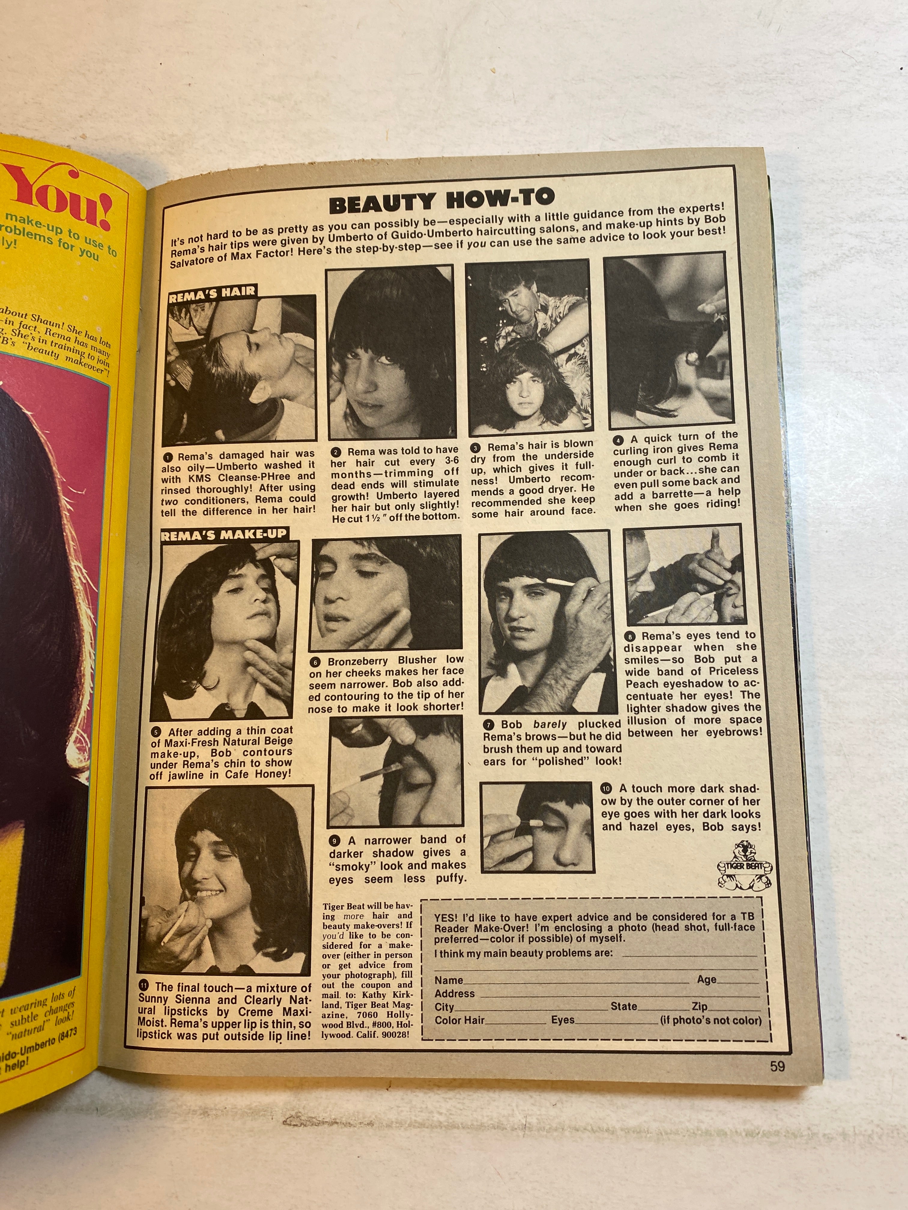Tiger Beat Magazine October 1978 Shaun Cassidy