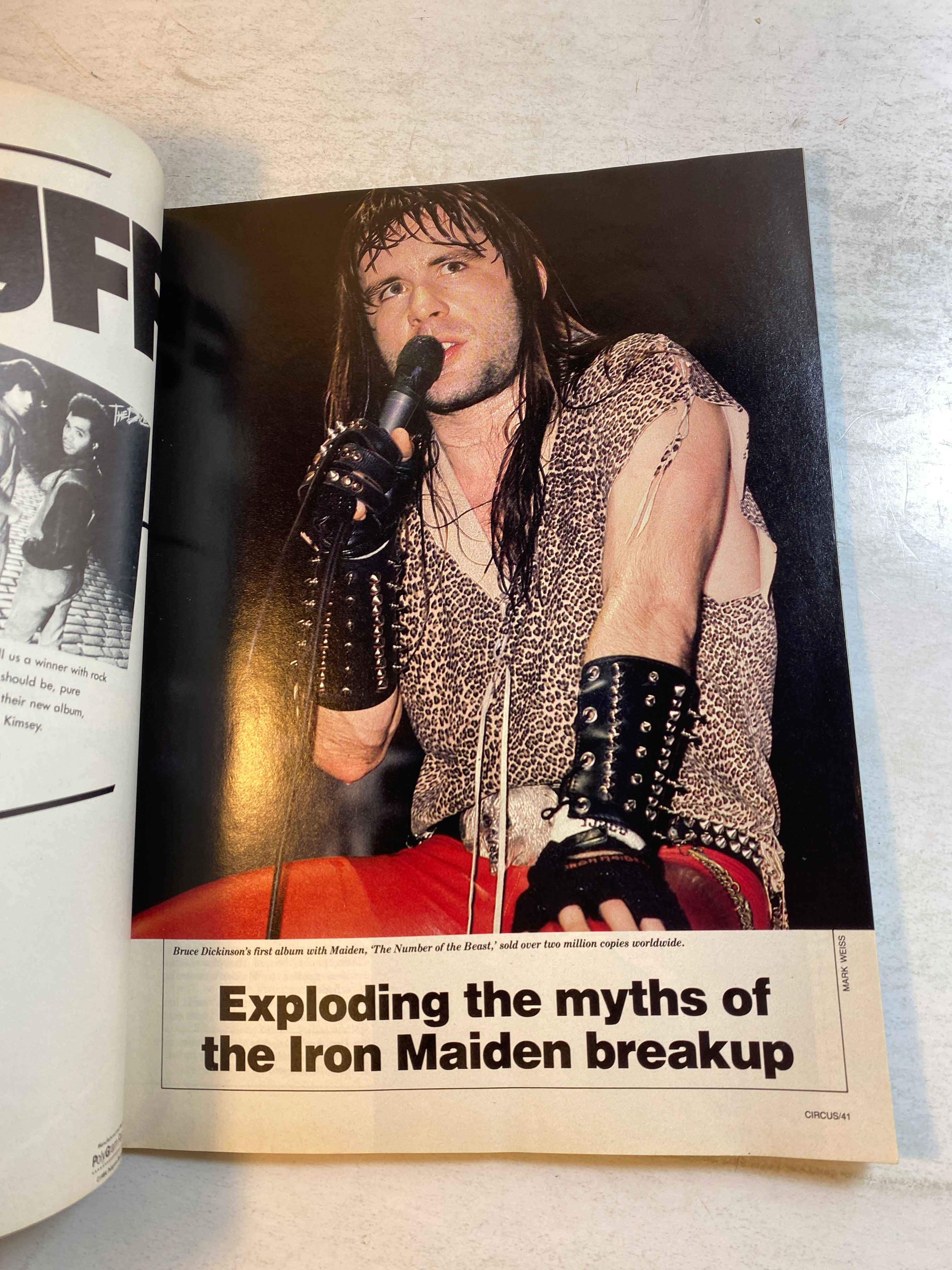 Circus Magazine June 30, 1984 Song Lyrics