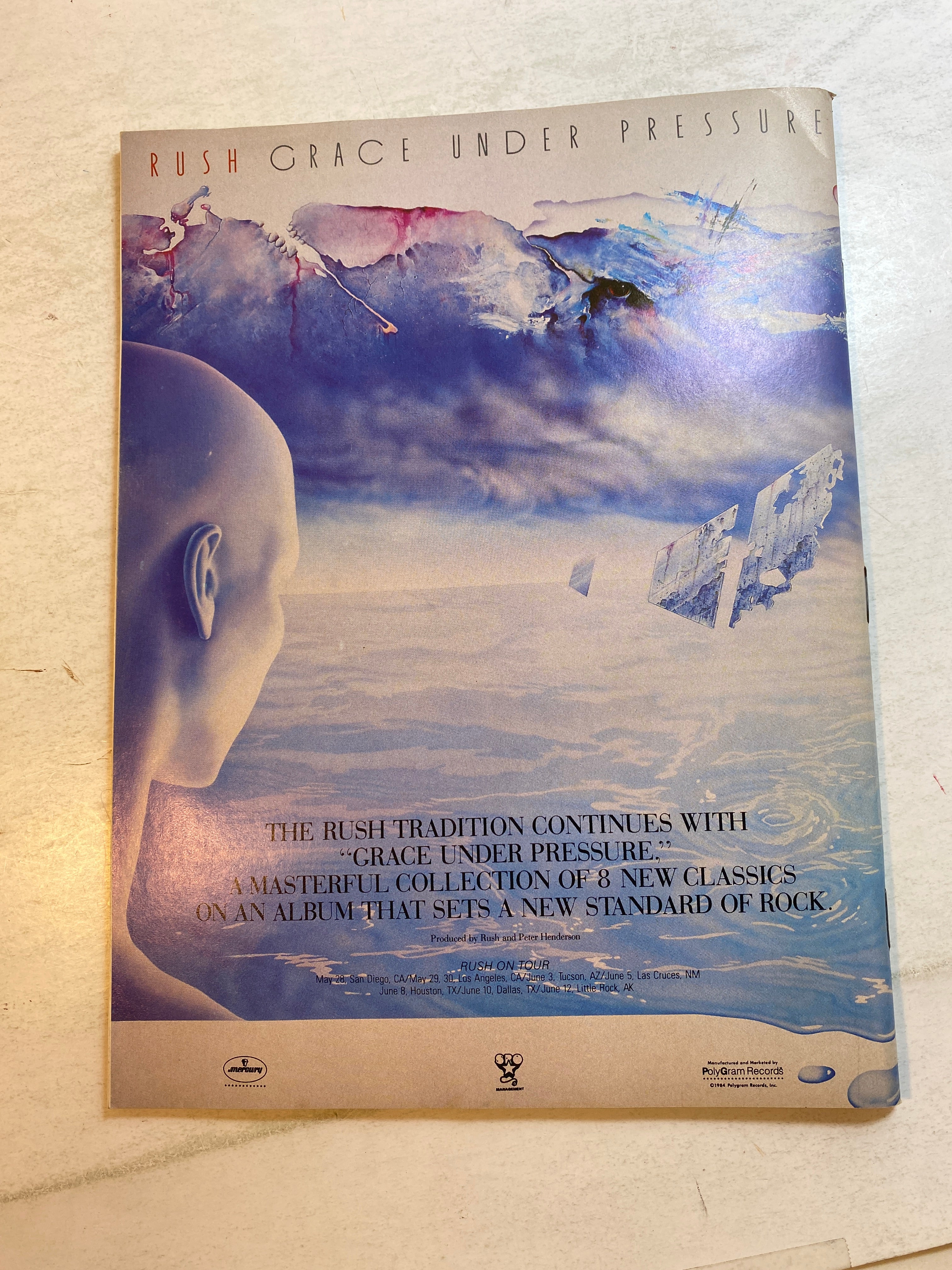 Circus Magazine June 30, 1984 Song Lyrics